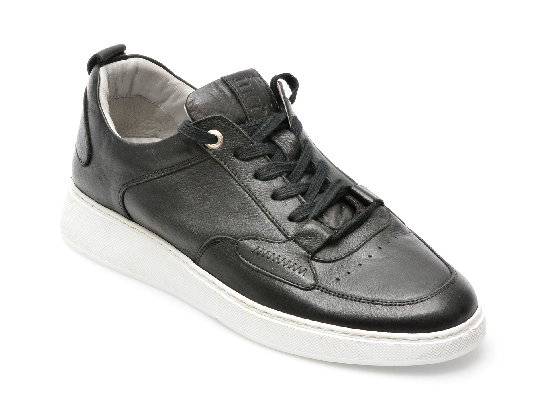 Pantofi INCI negri, CVK2808, din piele naturala /barbati/pantofi