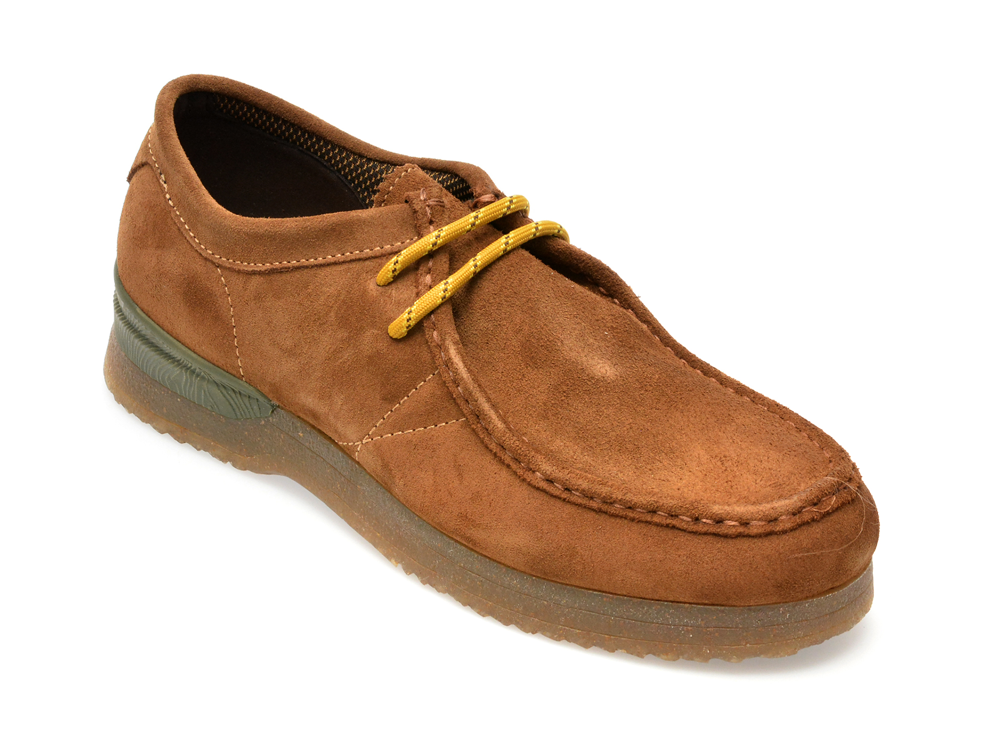 Pantofi JEEP maro, M32081A, din piele intoarsa /barbati/pantofi