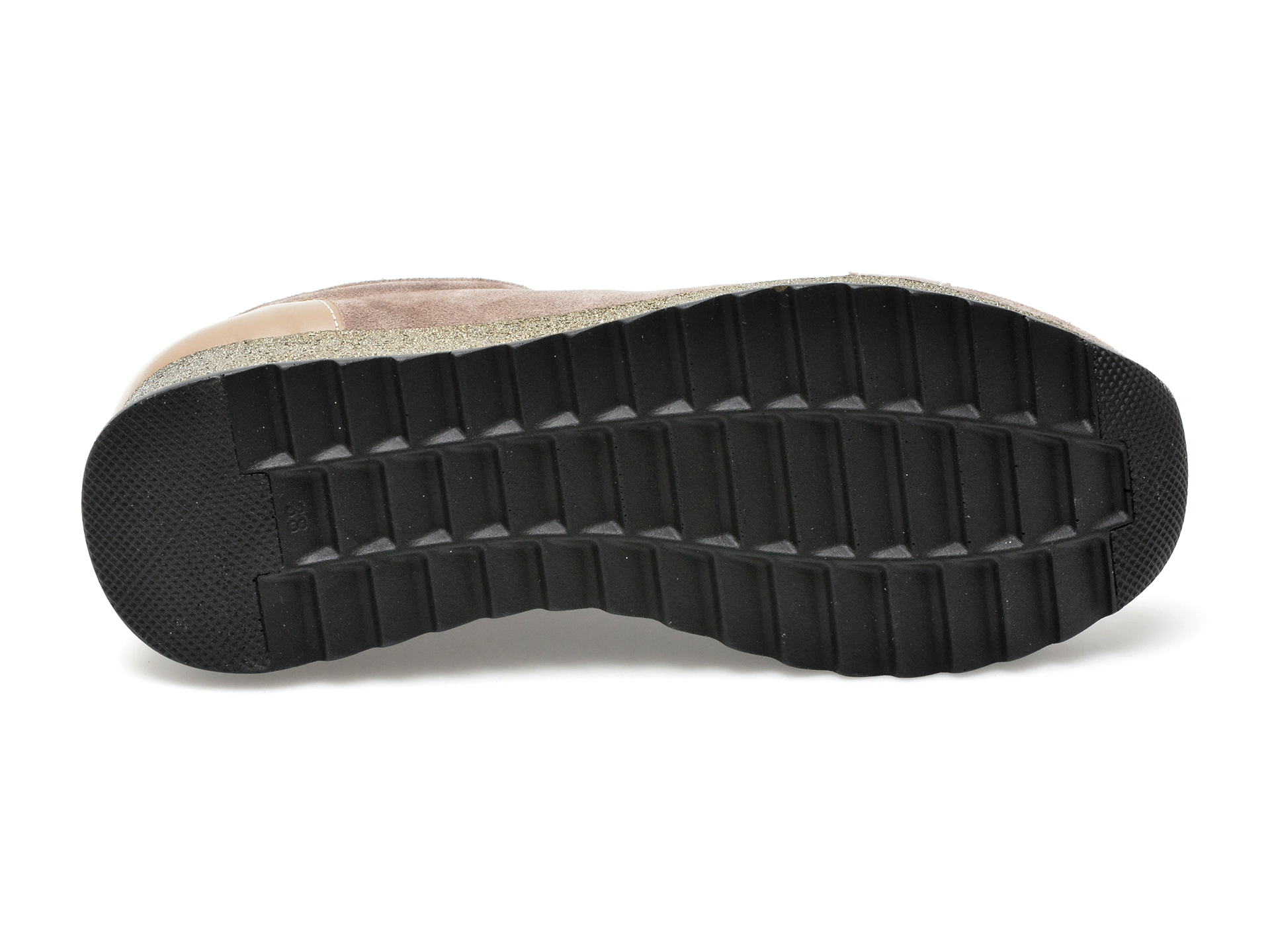 Pantofi LABOUR gri, 30006, din piele intoarsa