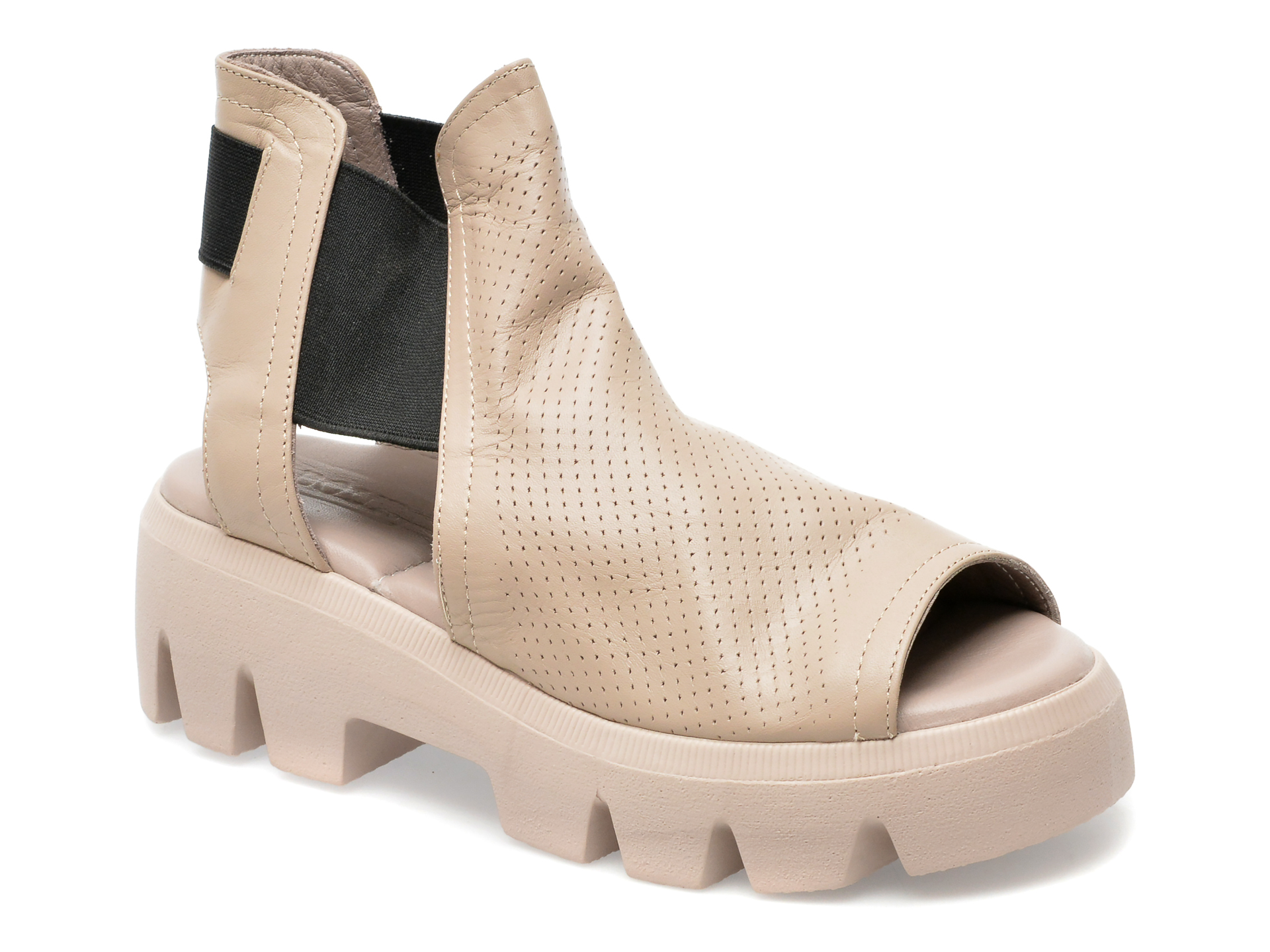 Pantofi LABOUR gri, 30008, din piele naturala /femei/pantofi imagine super redus 2022