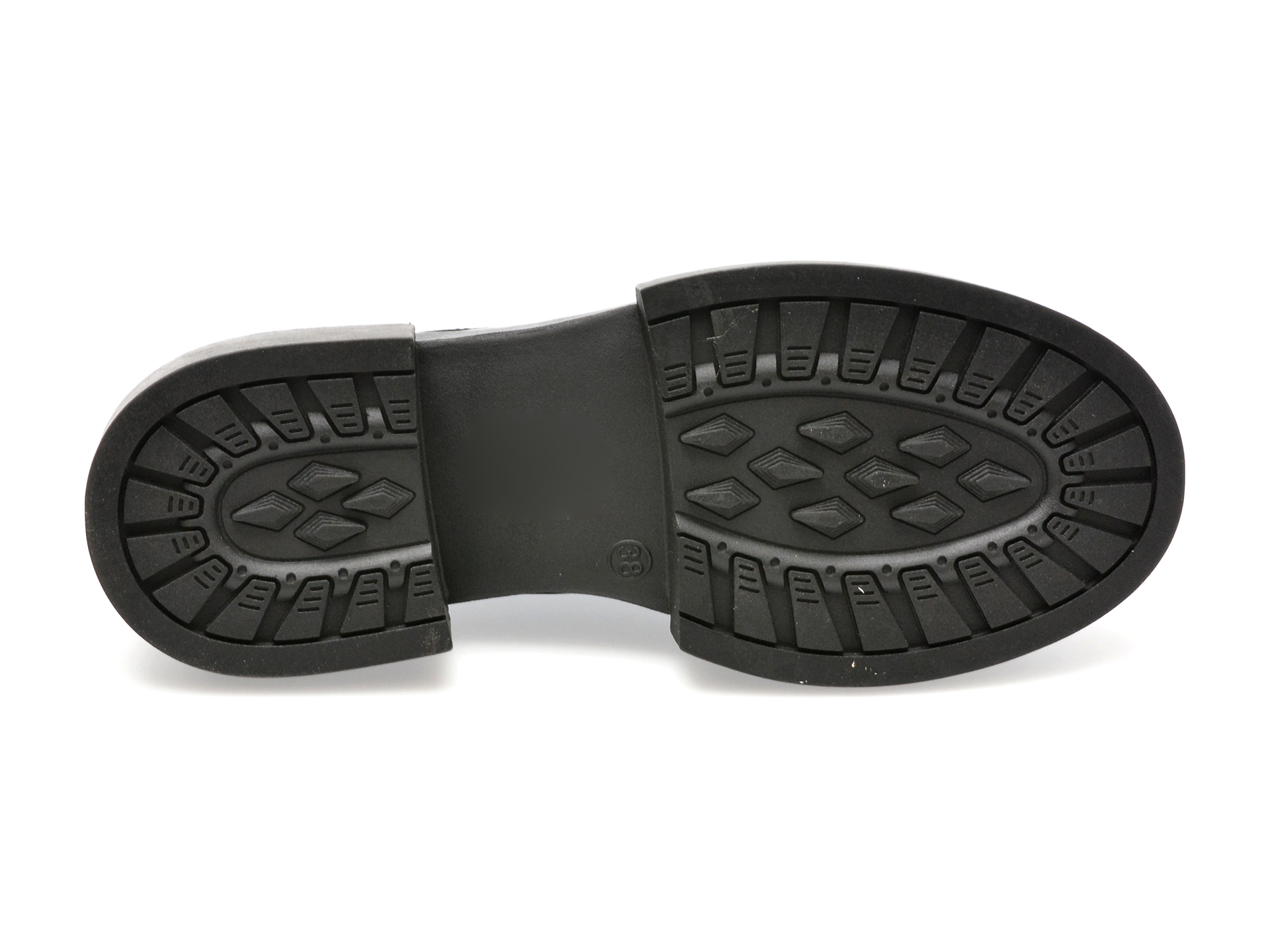 Pantofi LAURA BIAGIOTTI negri, 8230, din piele ecologica