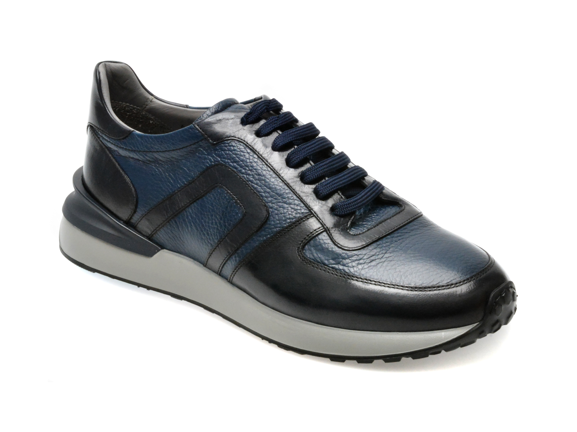 Pantofi LE COLONEL, albastri, 664011, piele naturala
