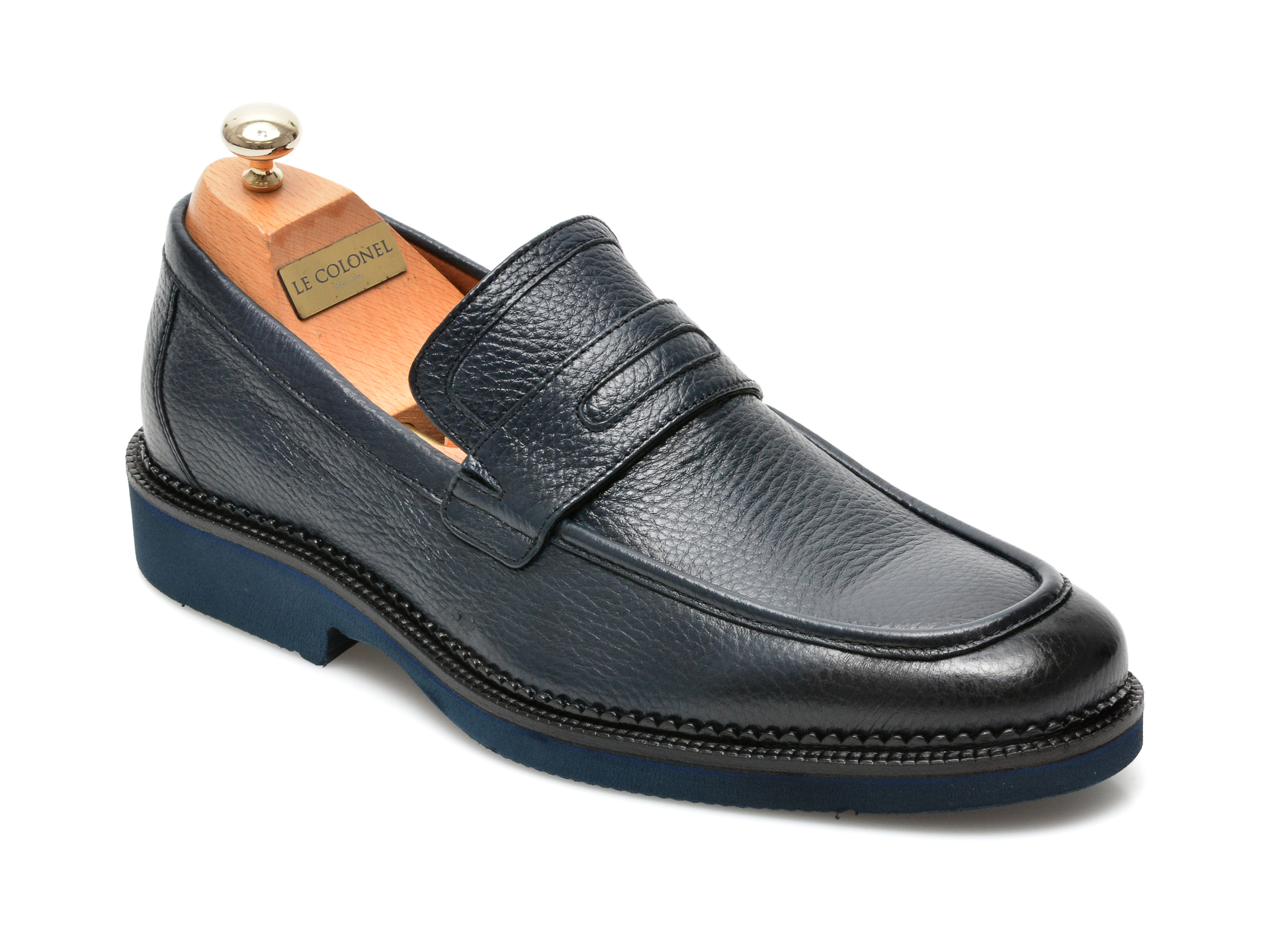 Pantofi LE COLONEL bleumarin, 63503, din piele naturala 2023 ❤️ Pret Super otter.ro imagine noua 2022