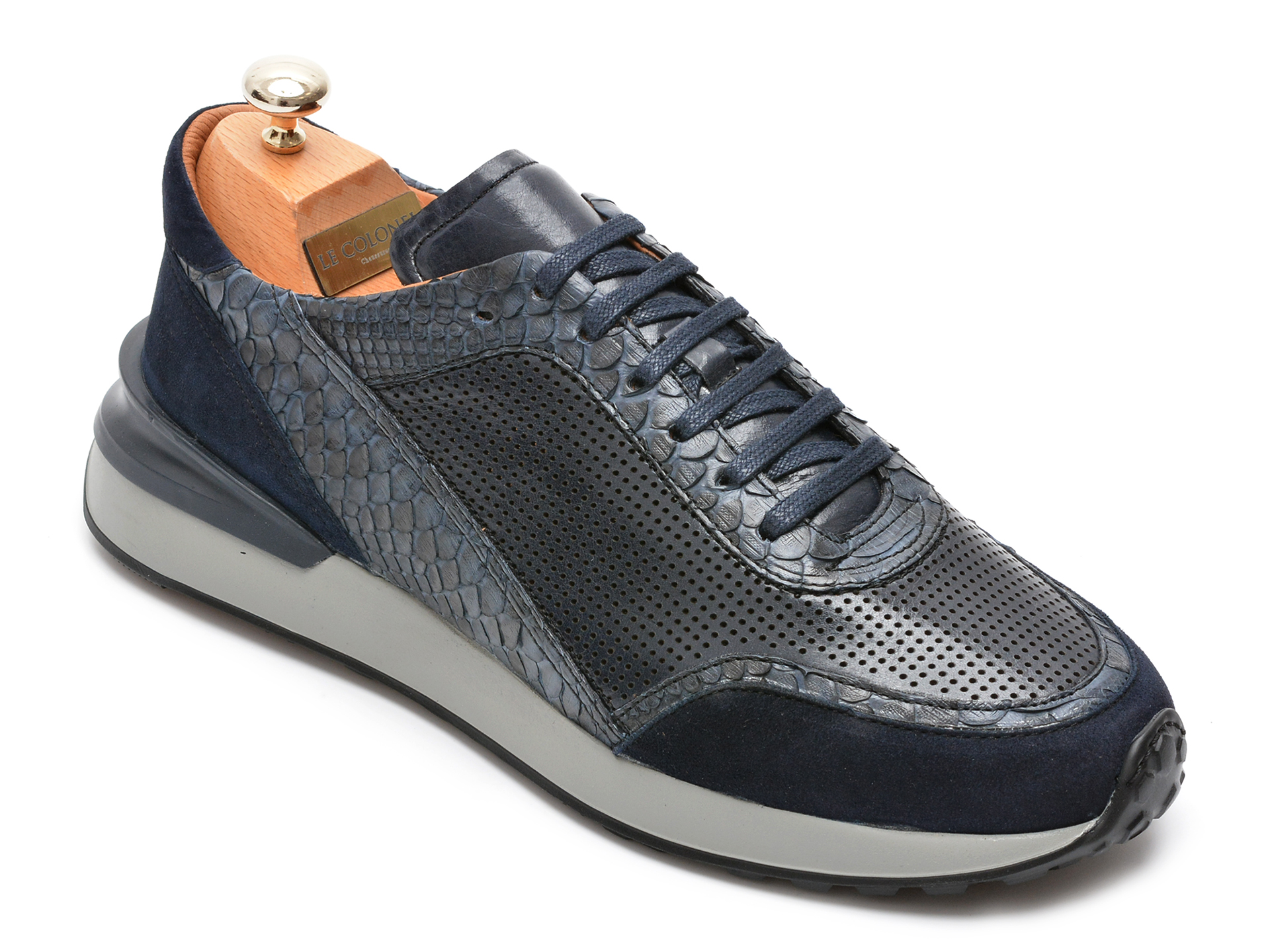 Pantofi LE COLONEL bleumarin, 66403, din piele naturala 2023 ❤️ Pret Super Black Friday otter.ro imagine noua 2022