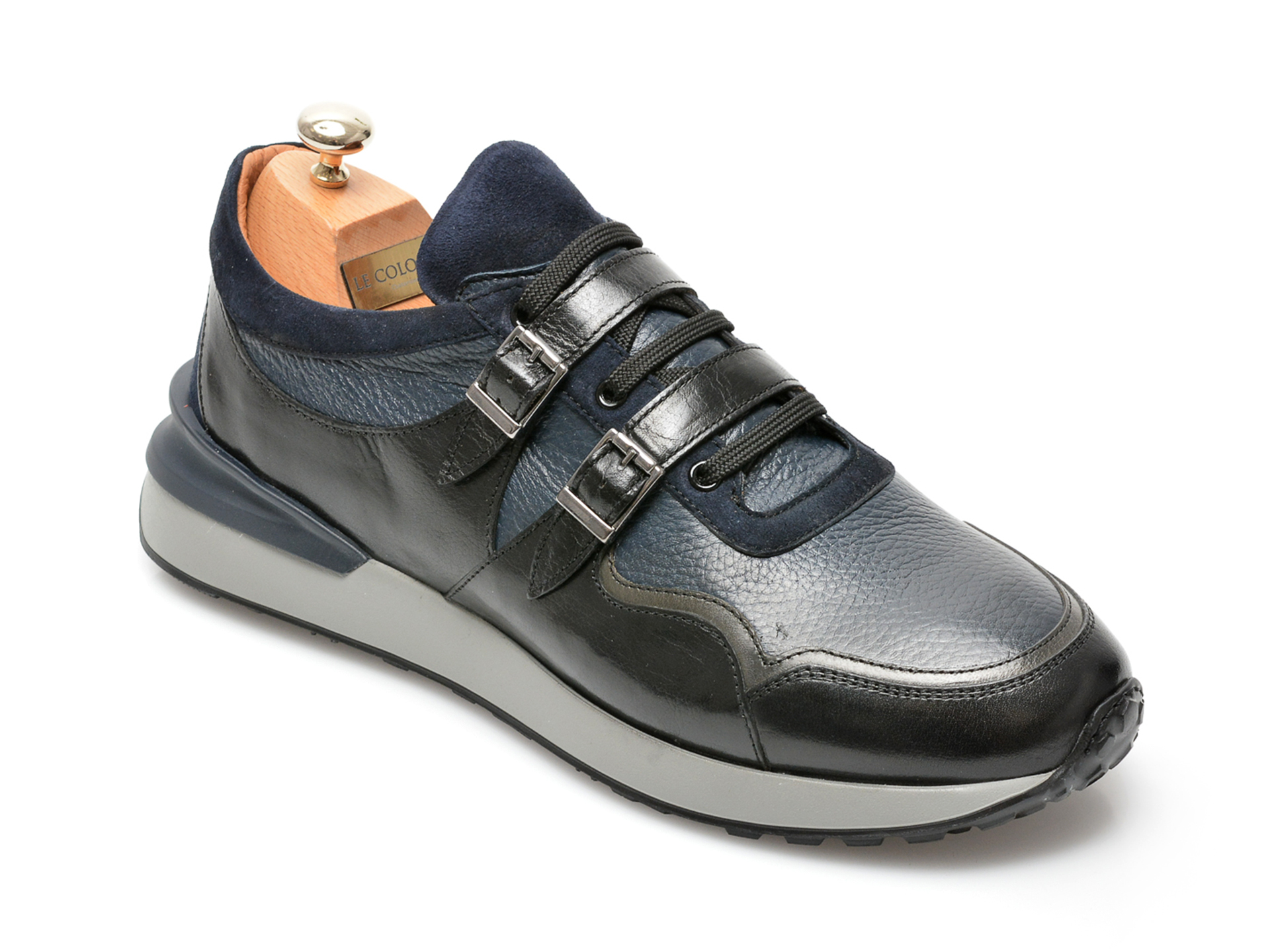 Pantofi LE COLONEL bleumarin, 66405, din piele naturala Le Colonel imagine 2022 reducere