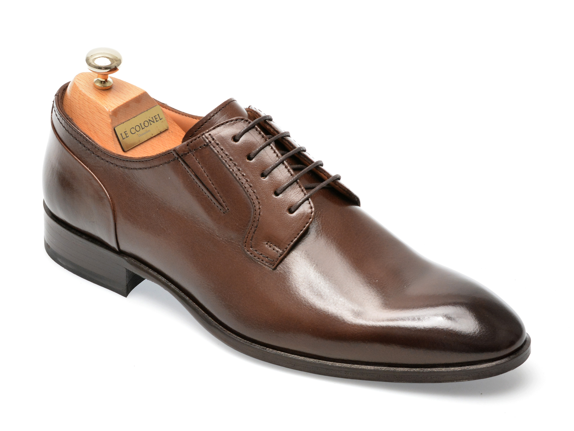 Pantofi LE COLONEL maro, 327130, din piele naturala /barbati/pantofi imagine noua