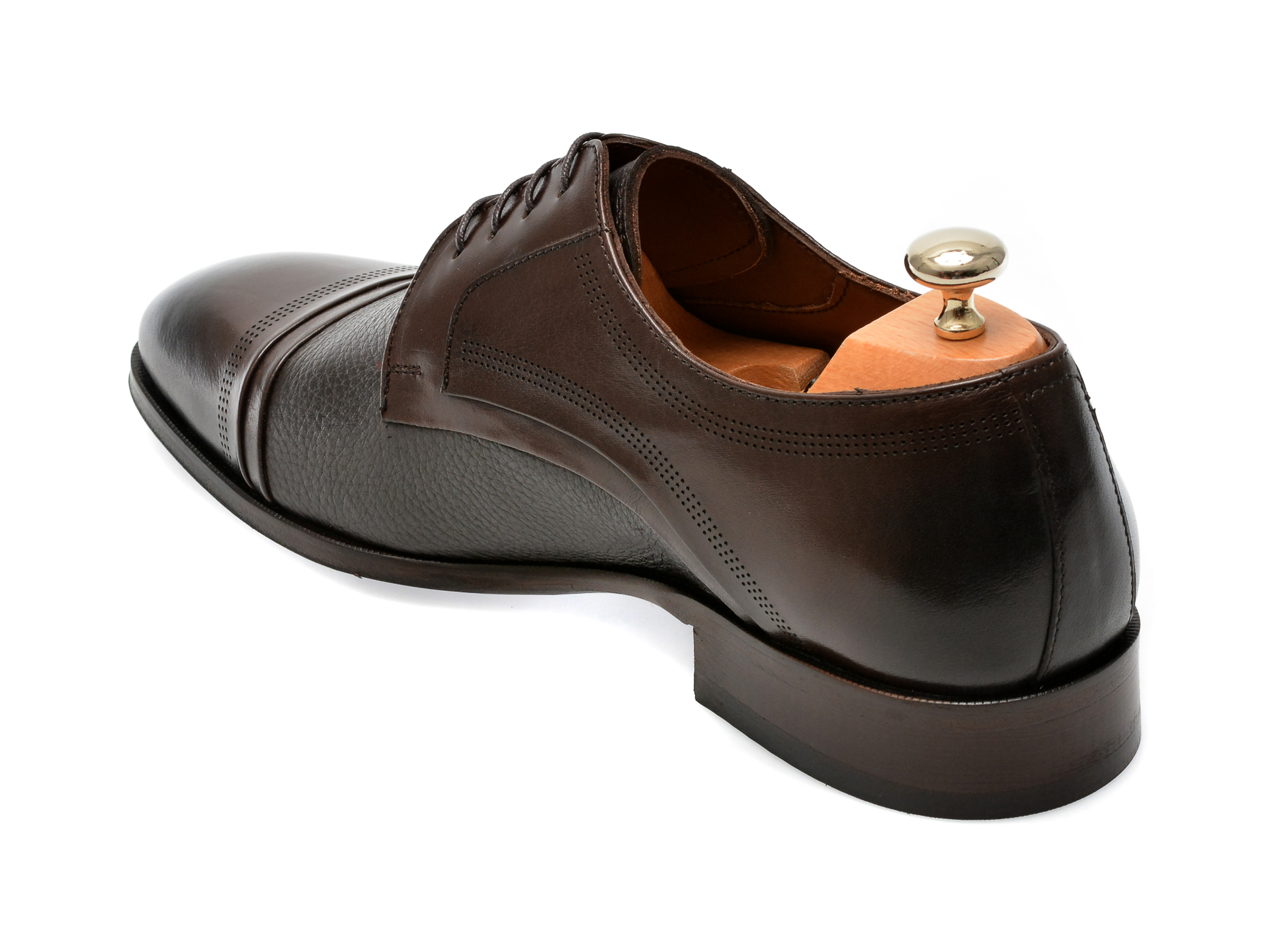 Poze Pantofi LE COLONEL maro, 48470, din piele naturala