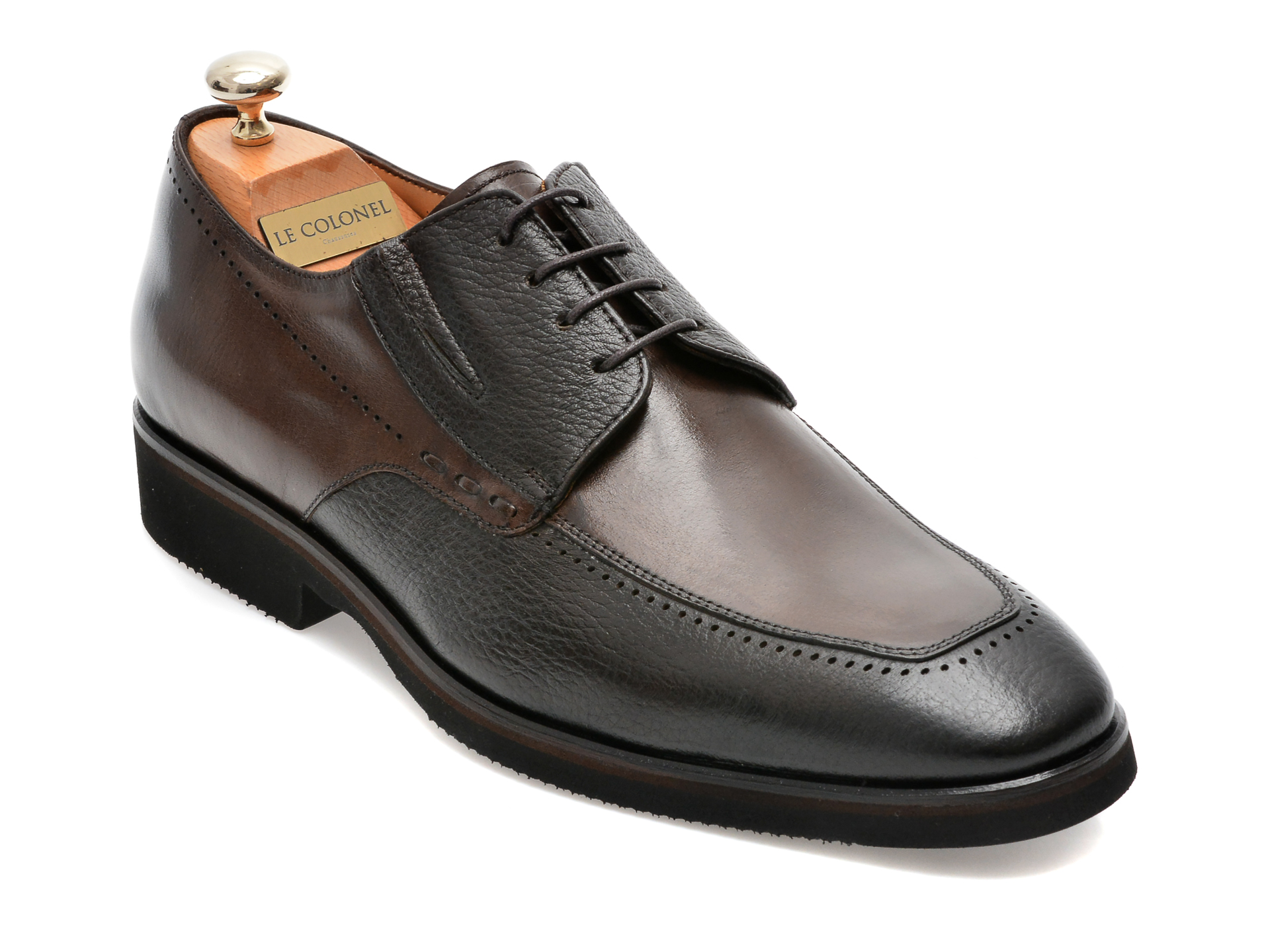 Pantofi LE COLONEL maro, 48701, din piele naturala /barbati/pantofi imagine noua