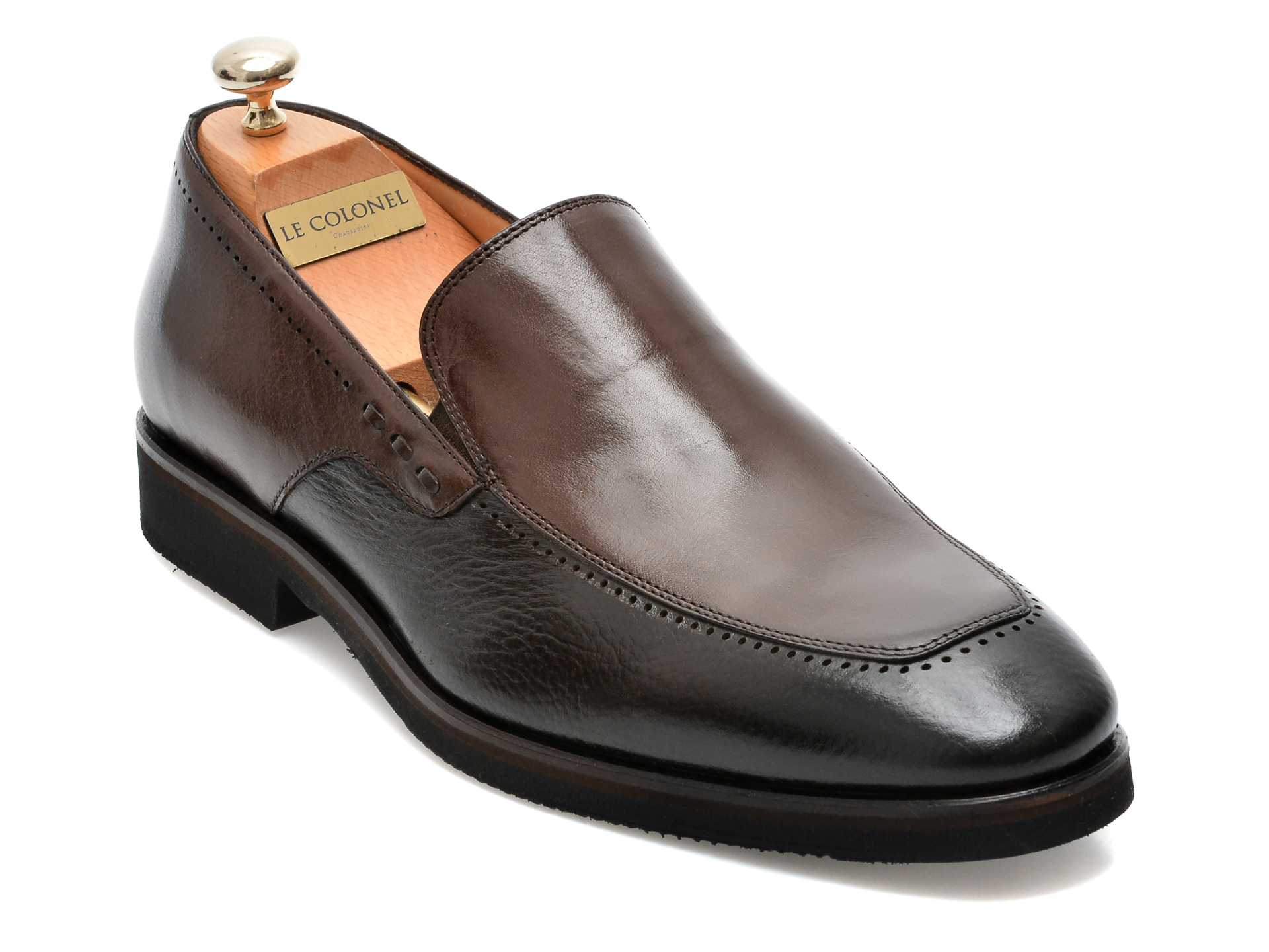 Pantofi LE COLONEL maro, 48702, din piele naturala /barbati/pantofi imagine noua