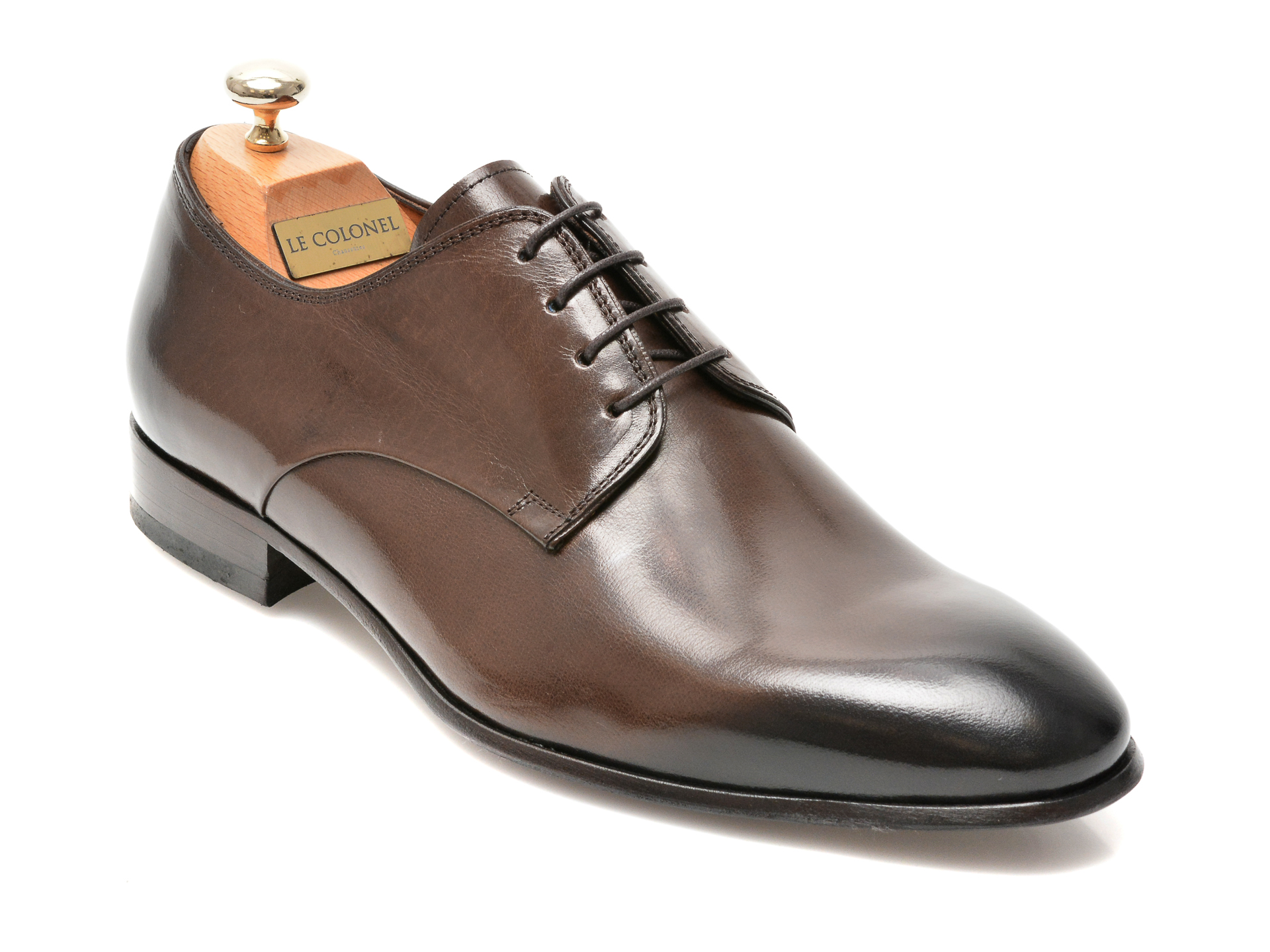 Pantofi LE COLONEL maro, 49817, din piele naturala Le Colonel imagine noua