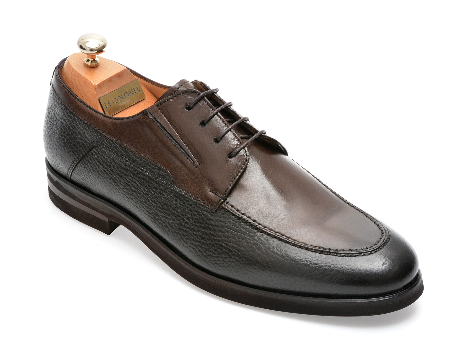 Pantofi LE COLONEL maro, 60545, din piele naturala /barbati/pantofi imagine super redus 2022
