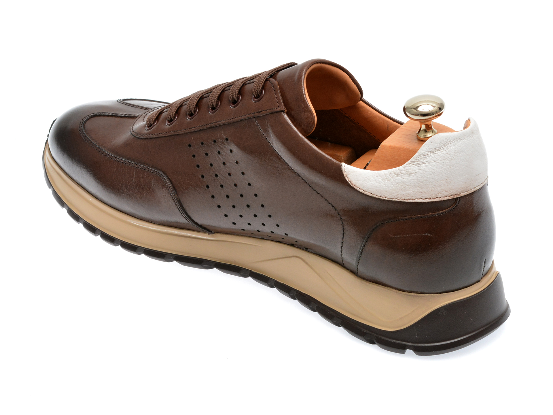 Poze Pantofi LE COLONEL maro, 62818, din piele naturala otter.ro