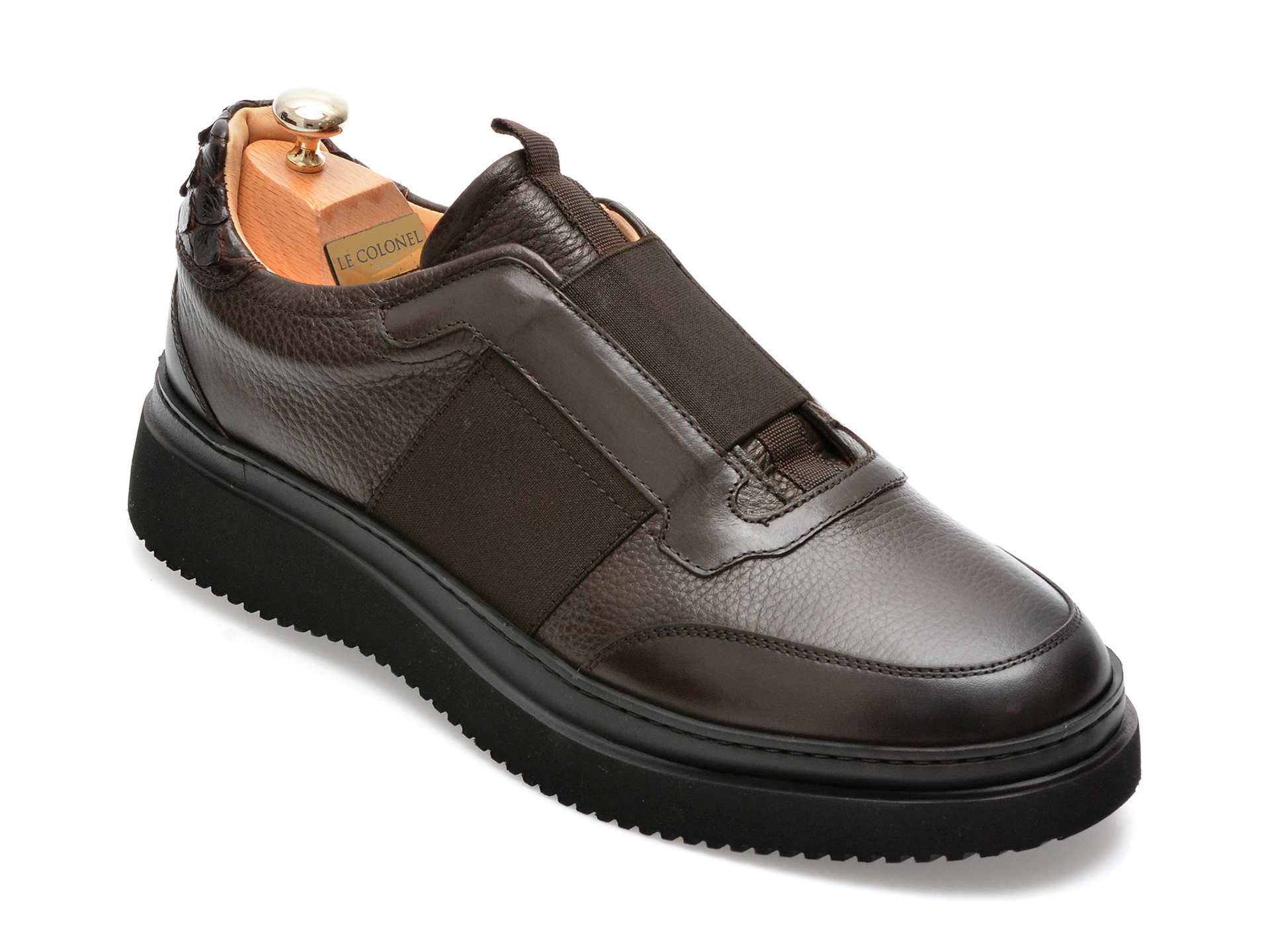 Pantofi LE COLONEL maro, 64833, din piele naturala /femei/pantofi imagine noua