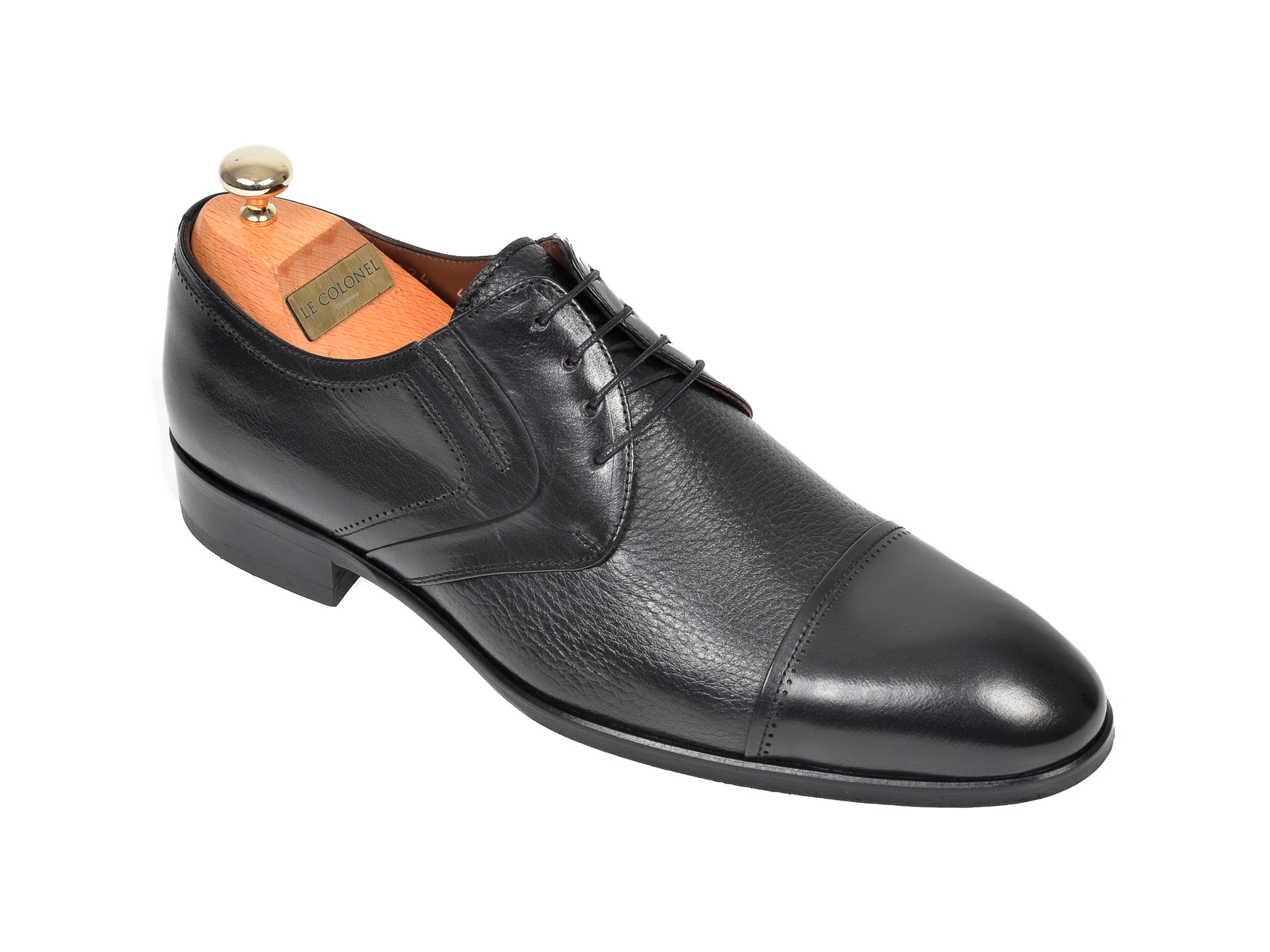 Pantofi LE COLONEL negri, 32724, din piele naturala imagine