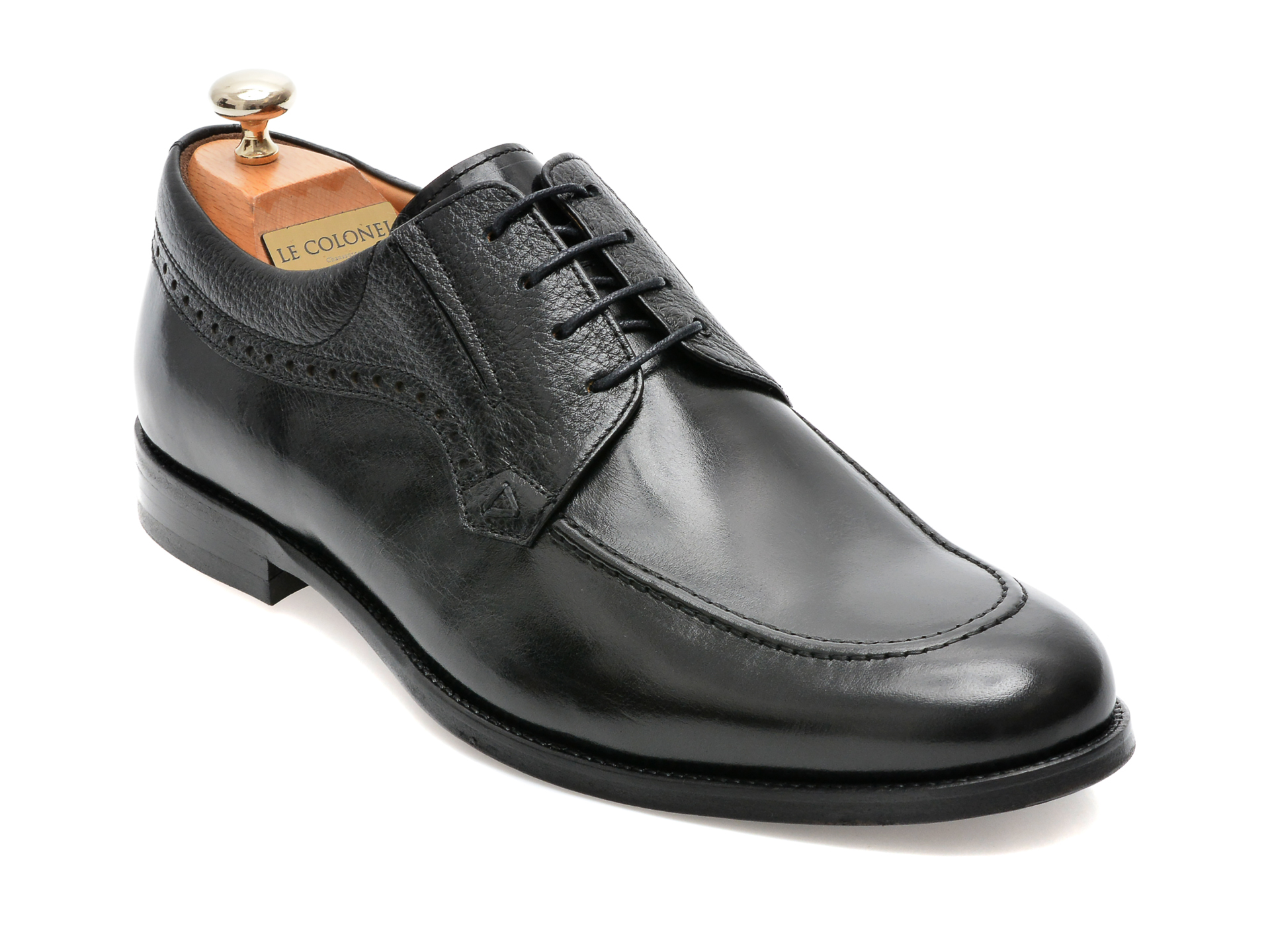 Pantofi LE COLONEL negri, 44746, din piele naturala /barbati/pantofi imagine noua