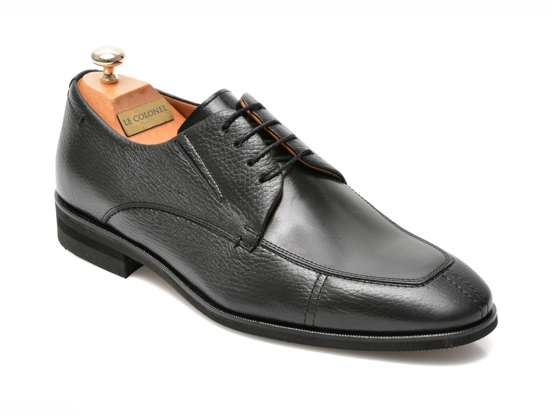Pantofi LE COLONEL negri, 48761, din piele naturala imagine reduceri black friday 2021 Le Colonel