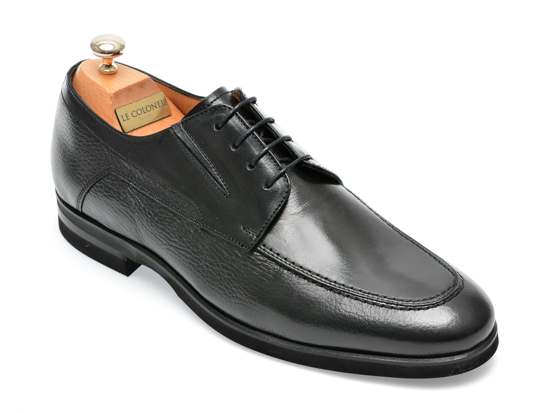 Pantofi LE COLONEL negri, 60545, din piele naturala imagine reduceri black friday 2021 Le Colonel