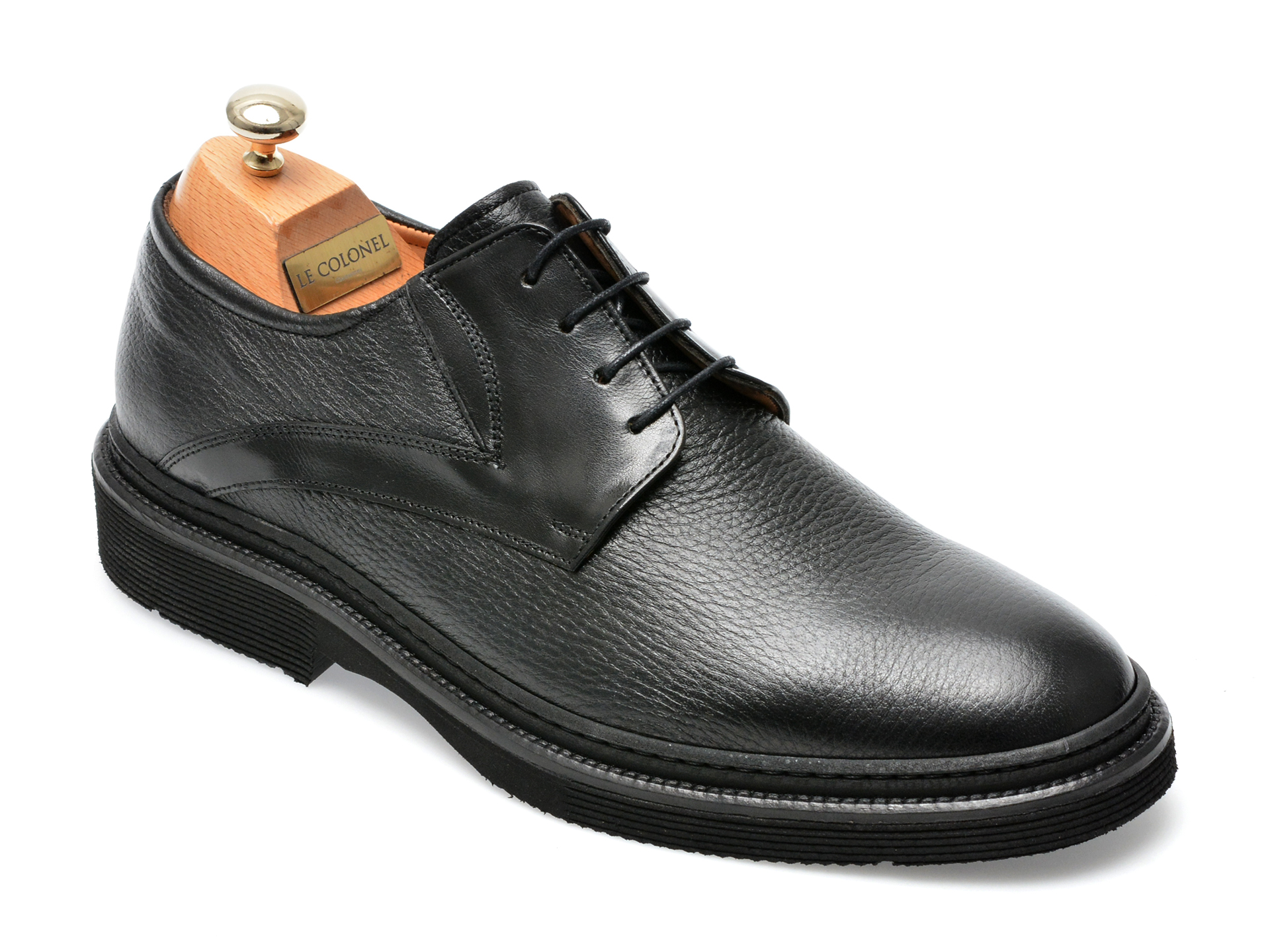 Pantofi LE COLONEL negri, 61724, din piele naturala