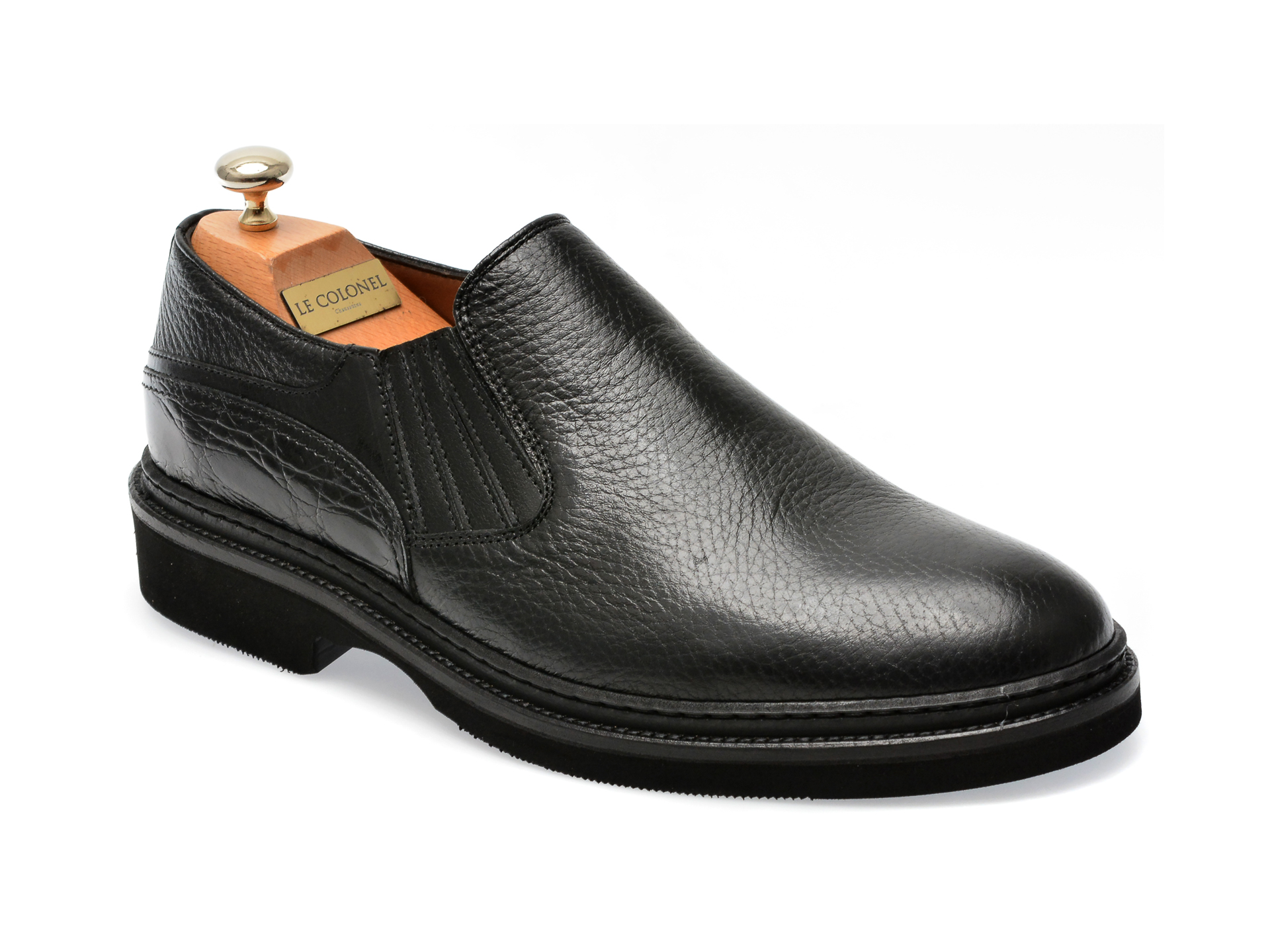 Pantofi LE COLONEL negri, 61730, din piele naturala Le Colonel