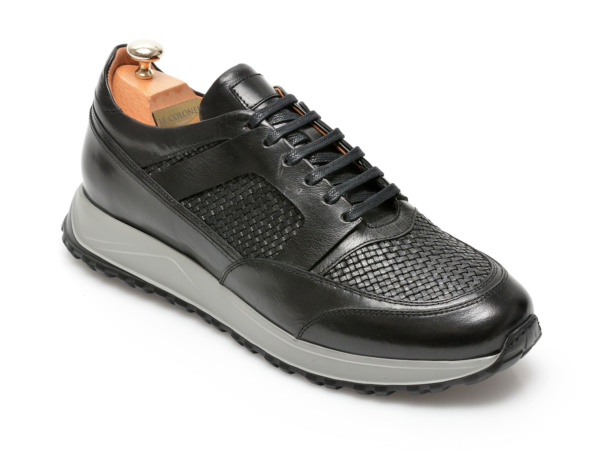 Pantofi LE COLONEL negri, 62832, din piele naturala /barbati/pantofi