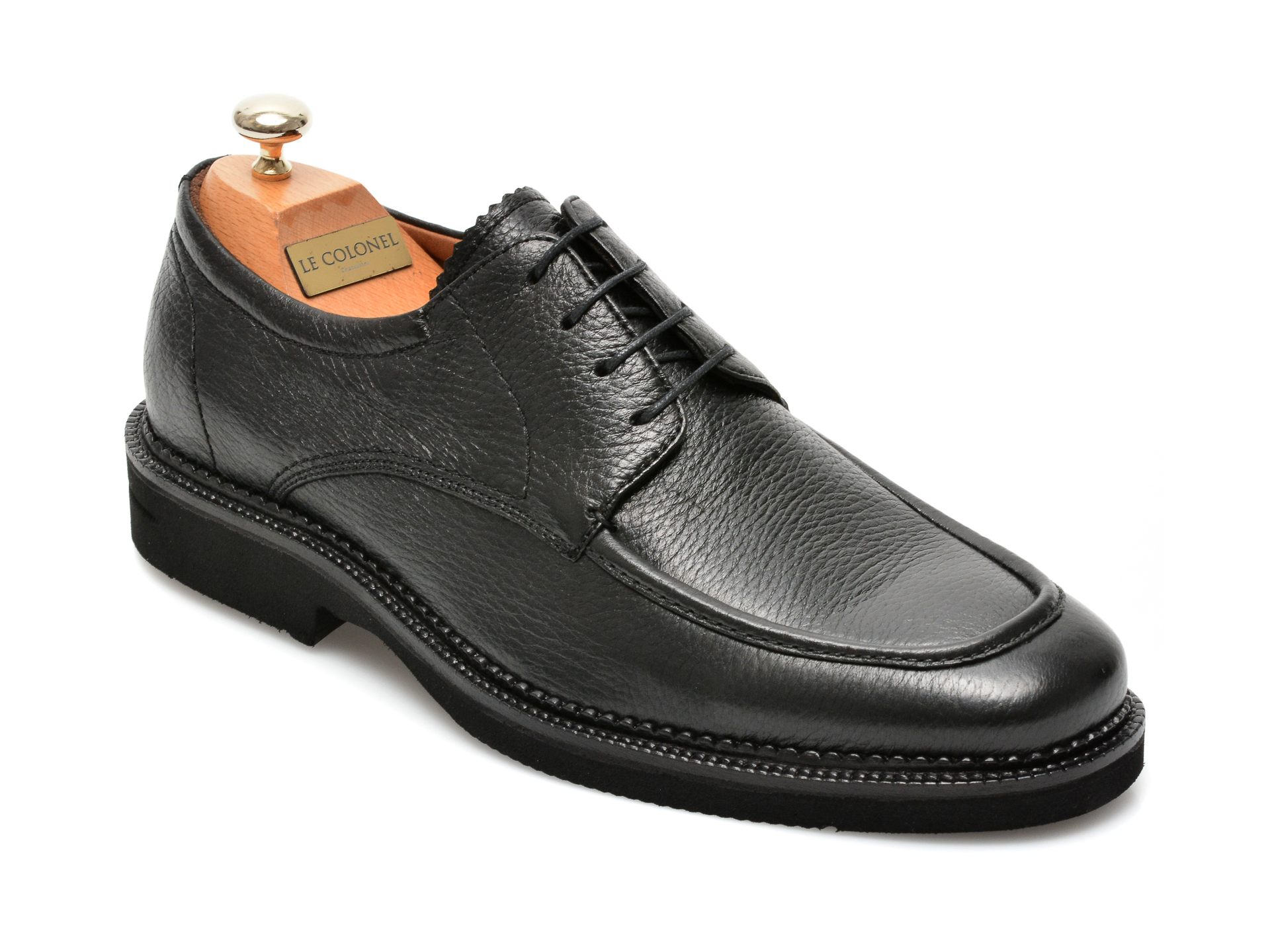 Pantofi LE COLONEL negri, 63501, din piele naturala Le Colonel imagine noua