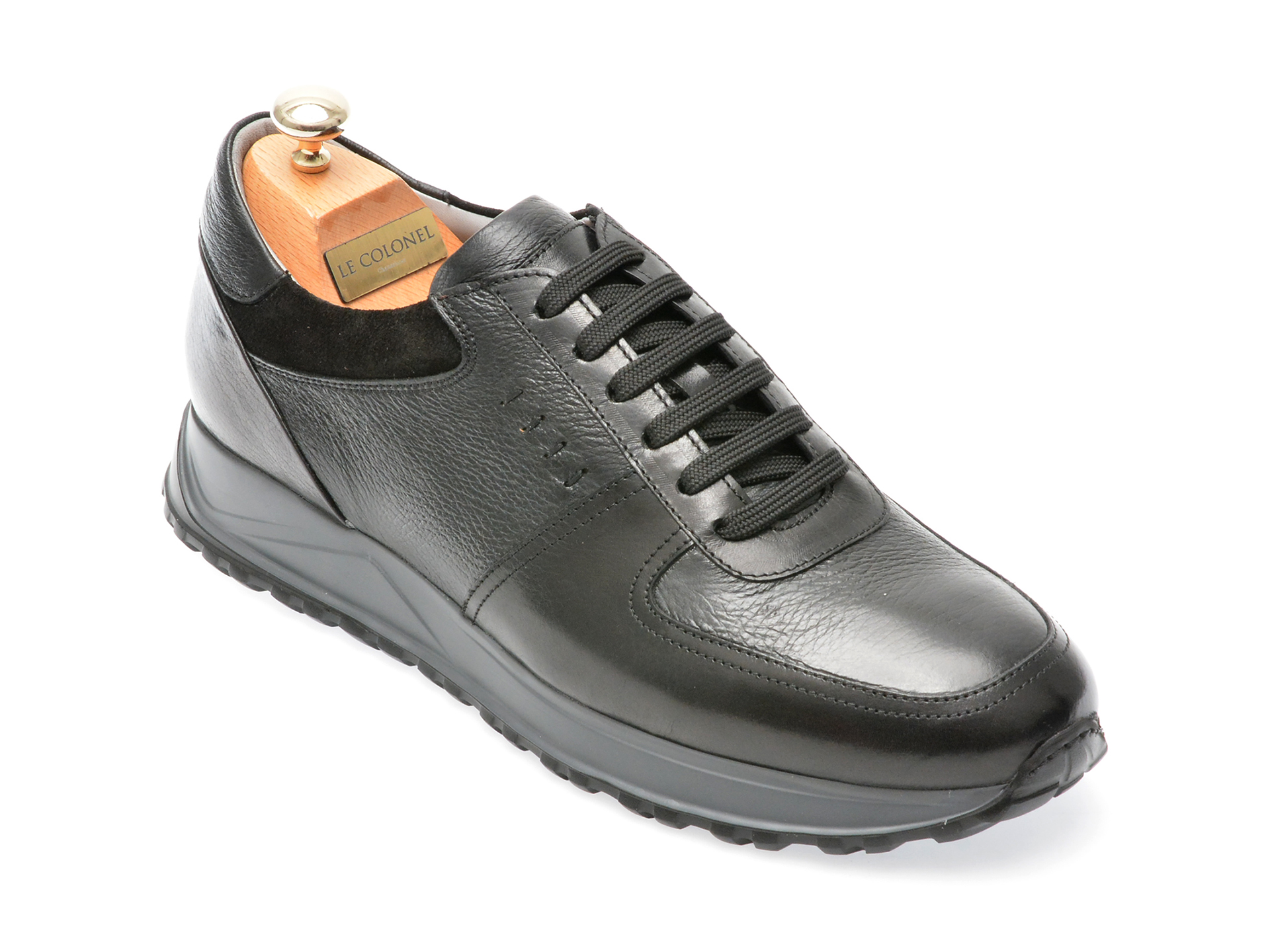 Pantofi LE COLONEL negri, 64318, din piele naturala Le Colonel