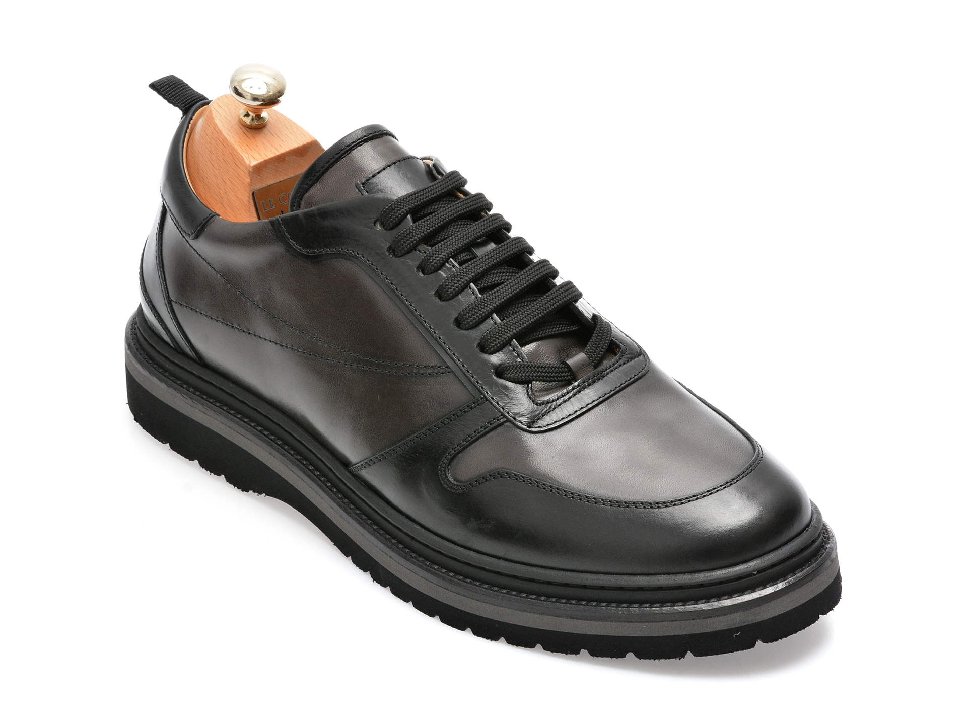 Pantofi LE COLONEL negri, 64804, din piele naturala /barbati/ghete imagine noua