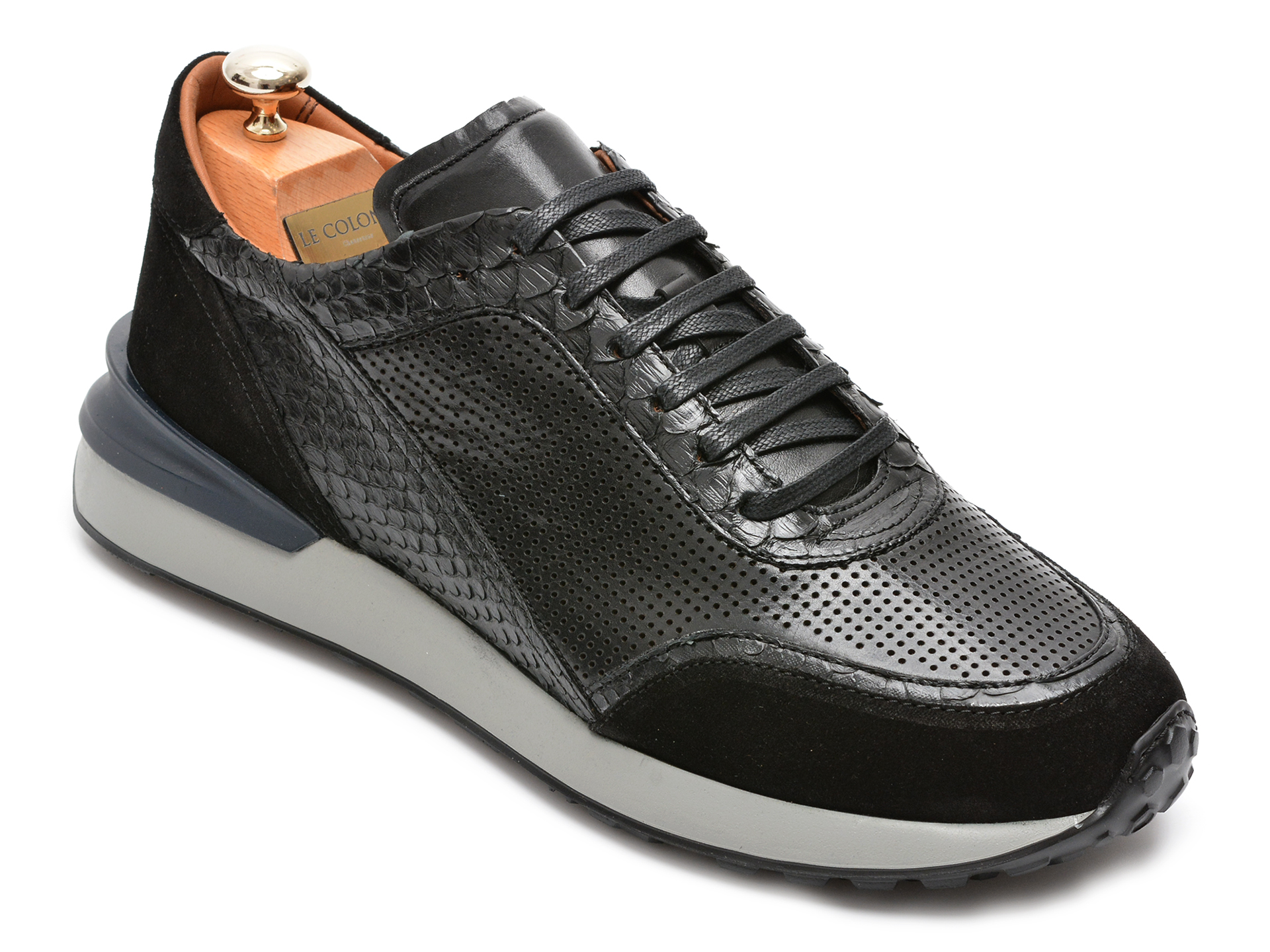 Pantofi LE COLONEL negri, 664039, din piele naturala 2023 ❤️ Pret Super Black Friday otter.ro imagine noua 2022