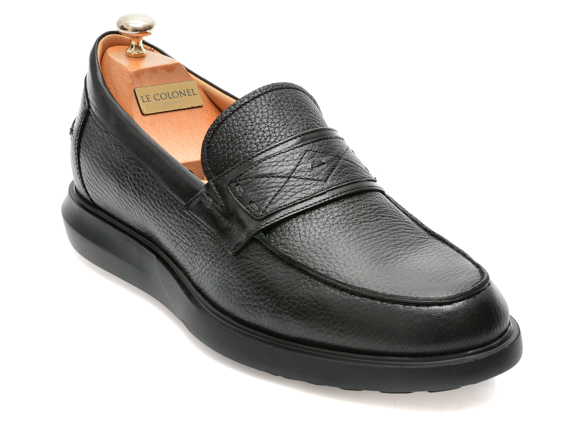Pantofi LE COLONEL negri, 66616, din piele naturala /barbati/pantofi imagine noua
