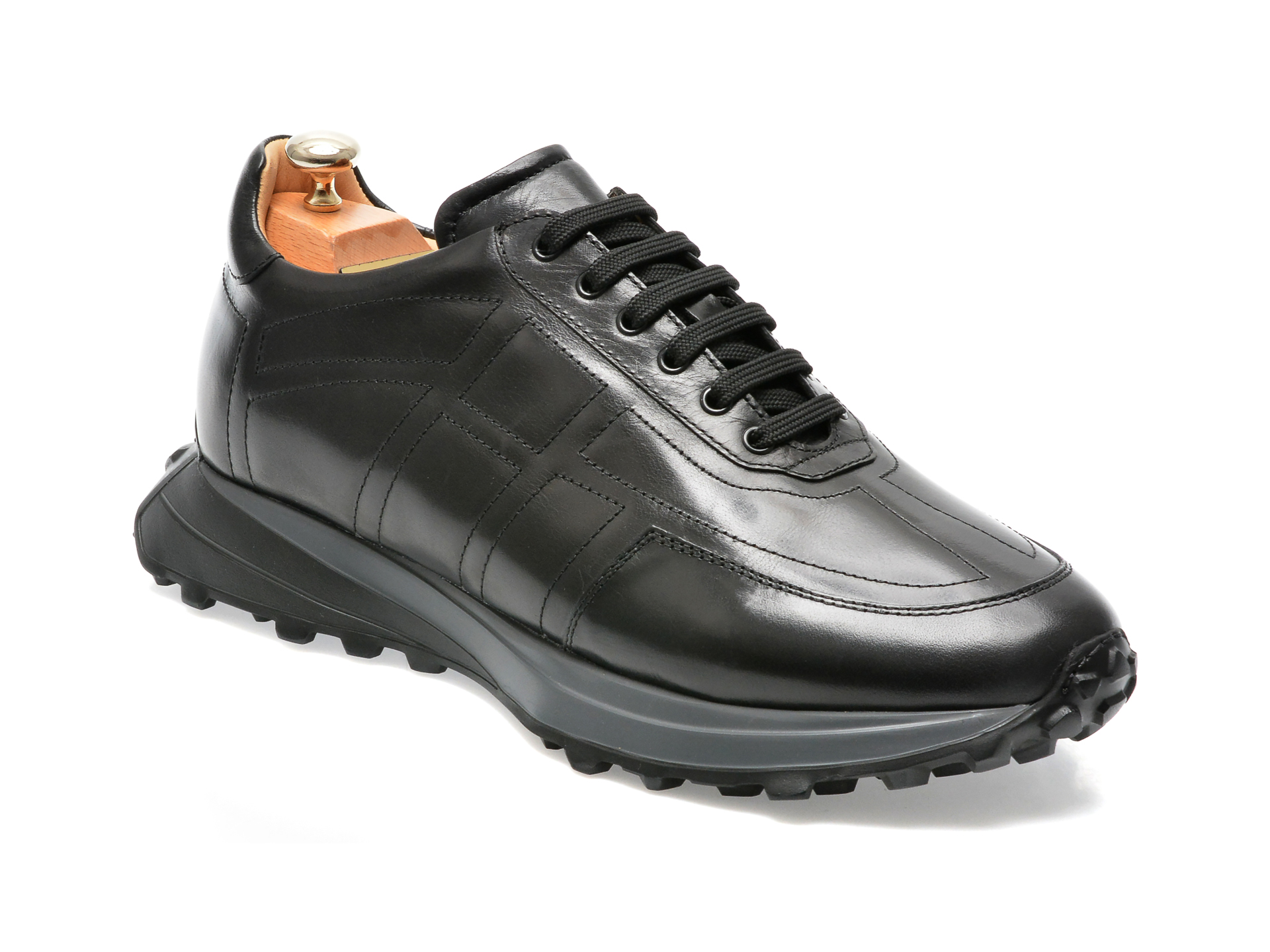 Pantofi LE COLONEL negri, 66709, din piele naturala /barbati/pantofi