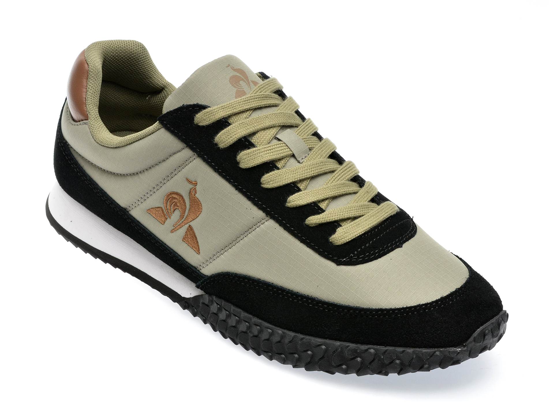 Pantofi LE COQ SPORTIF kaki, 2310088, din material textil /barbati/pantofi