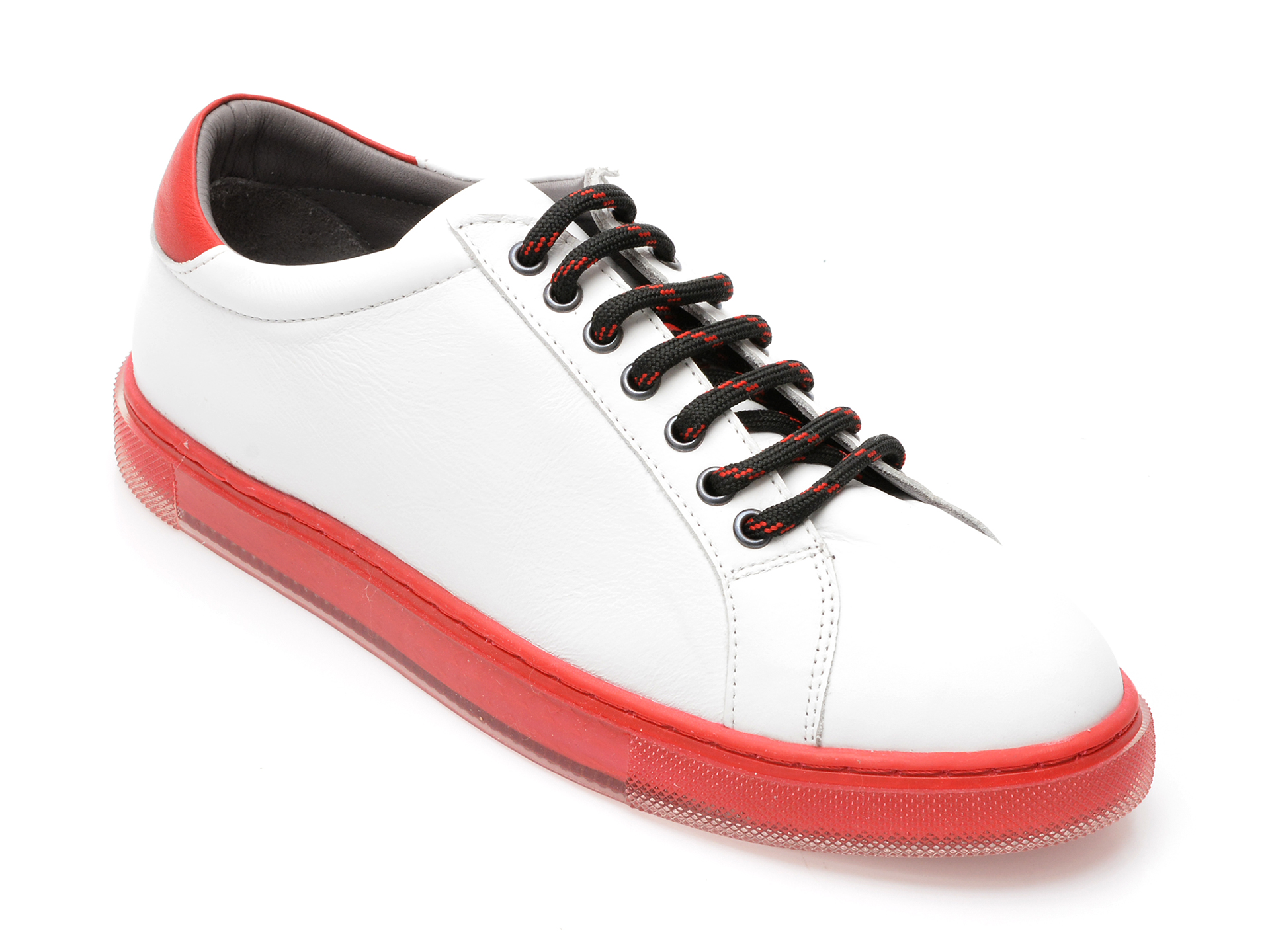 Pantofi MAGRIT albi, 11, din piele naturala