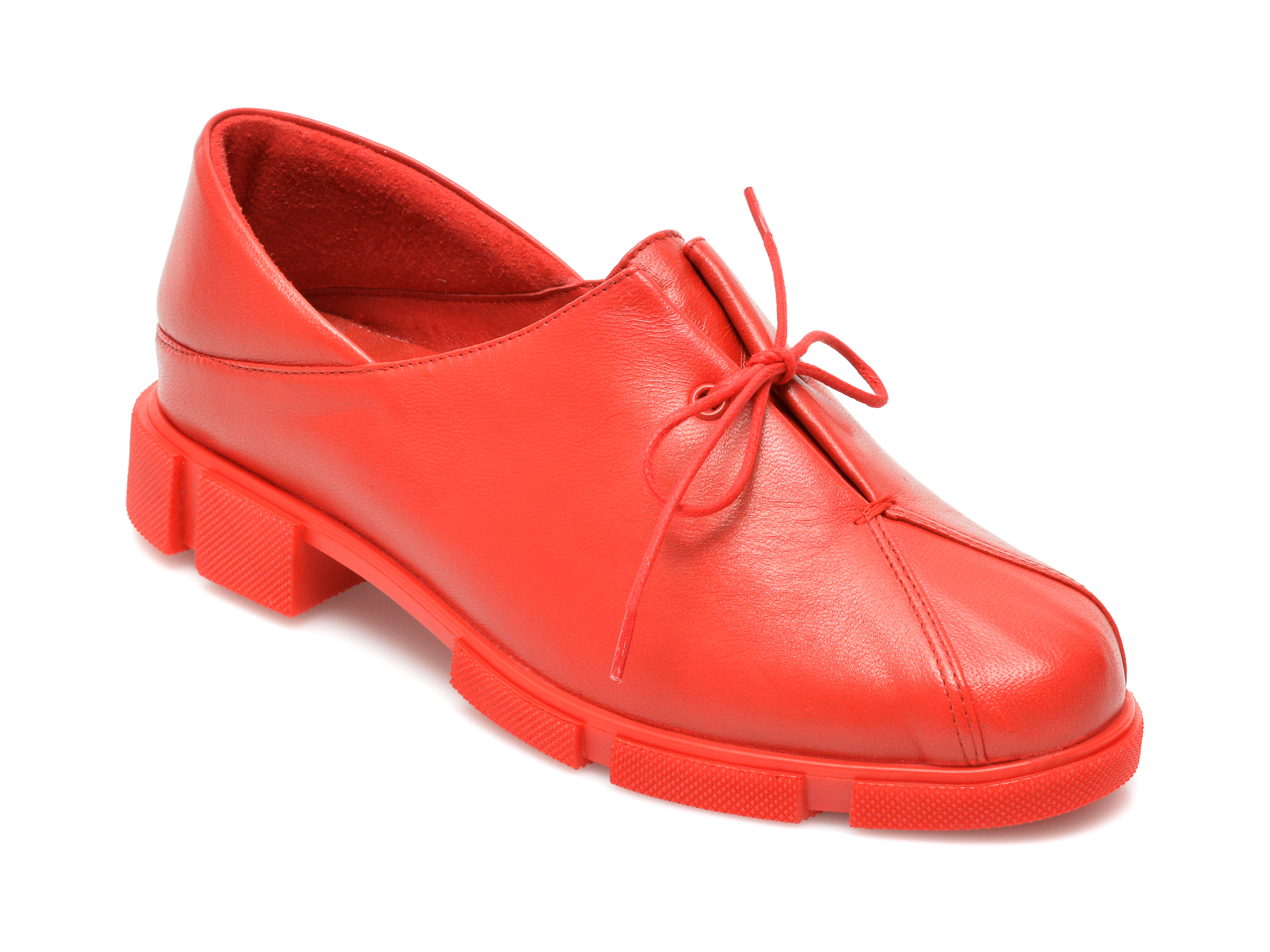 Pantofi MOLLY BESSA rosii, MN120, din piele naturala Molly Bessa