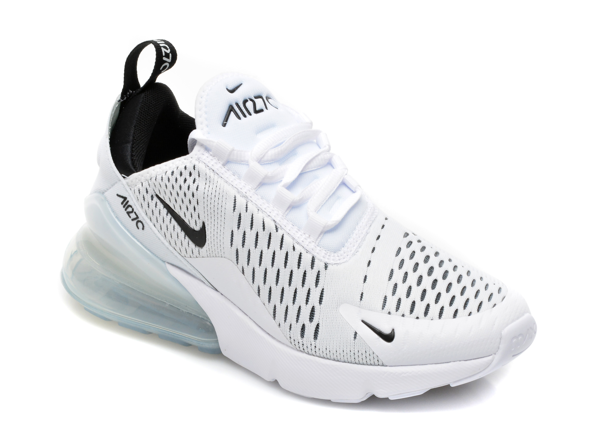 Pantofi NIKE albi, W AIR MAX 270, din material textil Nike