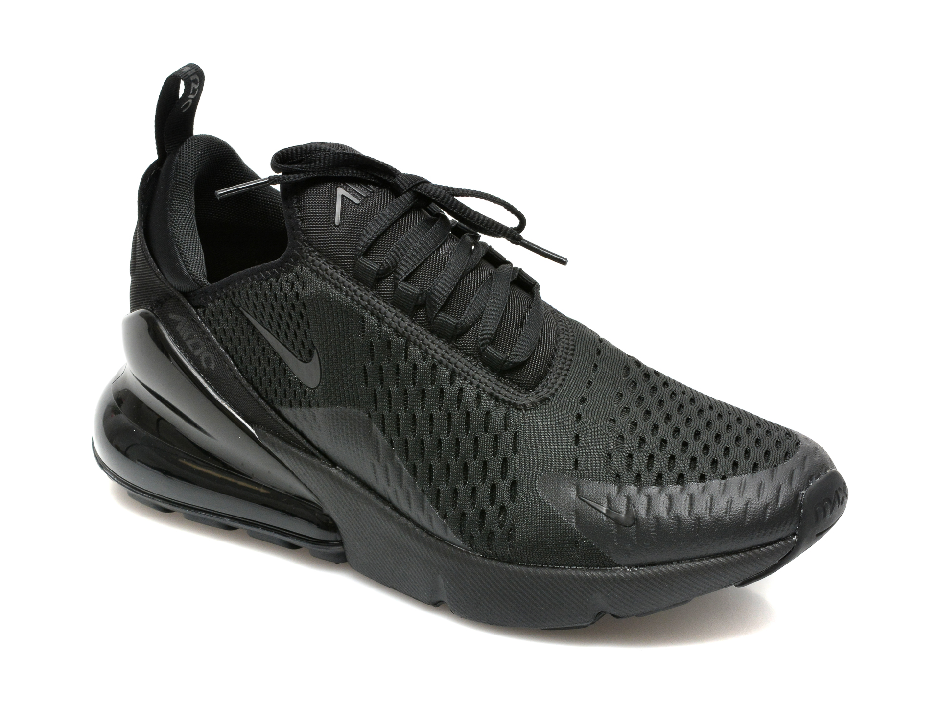 Pantofi sport NIKE negri, AIR MAX 270, din material textil