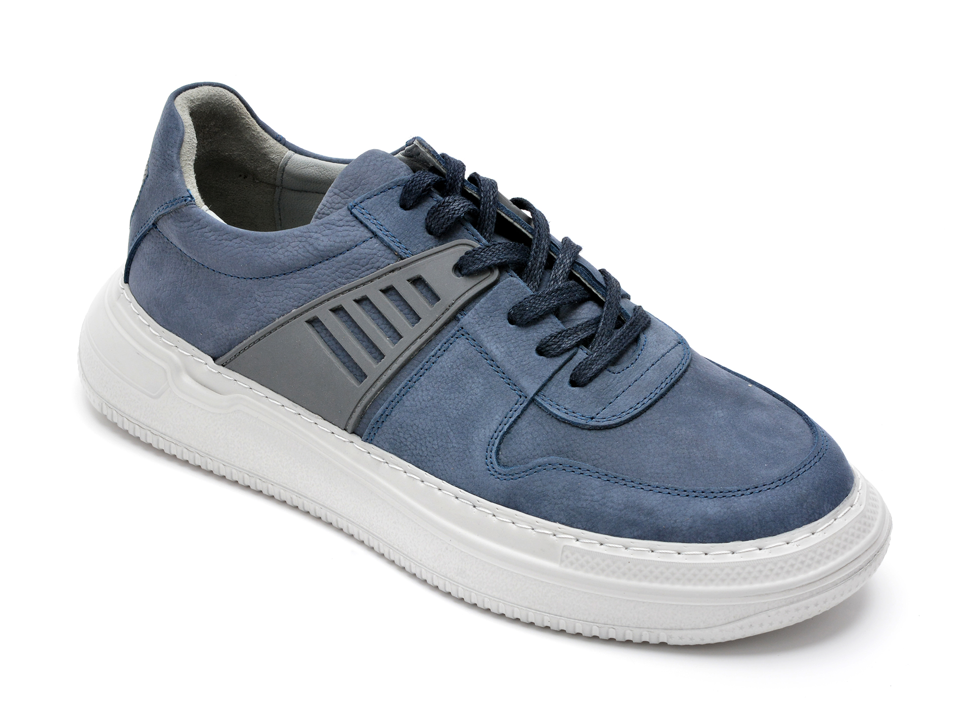 Pantofi OTTER albastri, 13103, din nabuc 2023 ❤️ Pret Super Black Friday otter.ro imagine noua 2022
