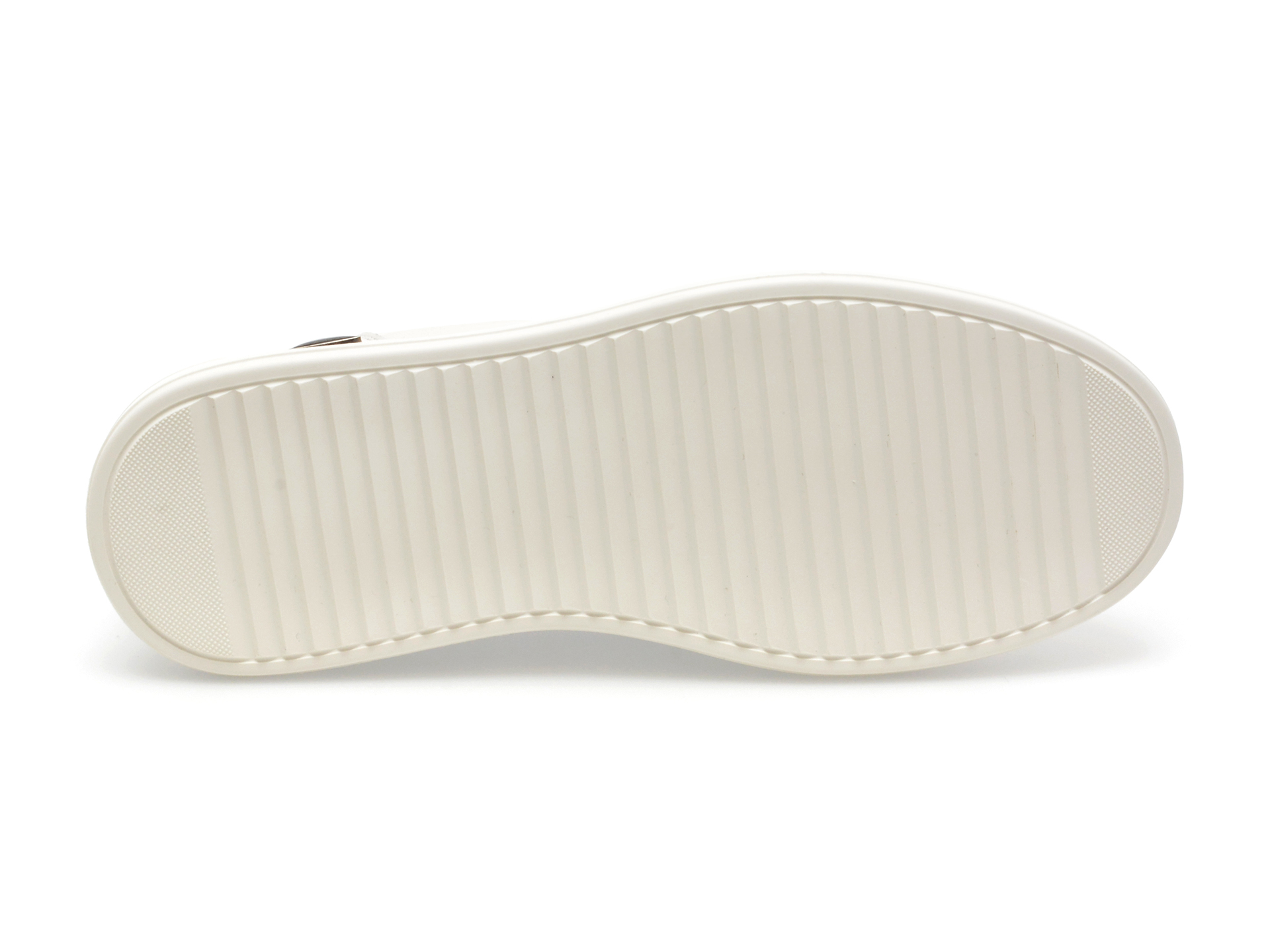 Pantofi OTTER albi, 317103, din piele naturala