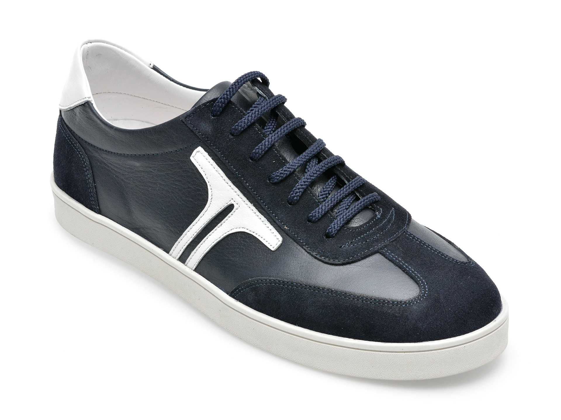 Pantofi OTTER bleumarin, 20261, din piele naturala /barbati/pantofi