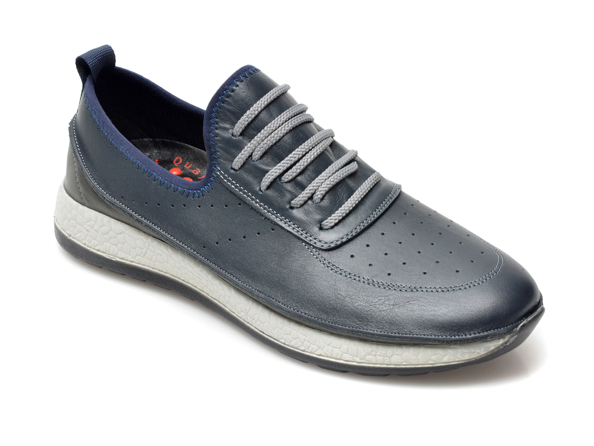 Pantofi OTTER bleumarin, 22171, din piele naturala 2023 ❤️ Pret Super Black Friday otter.ro imagine noua 2022