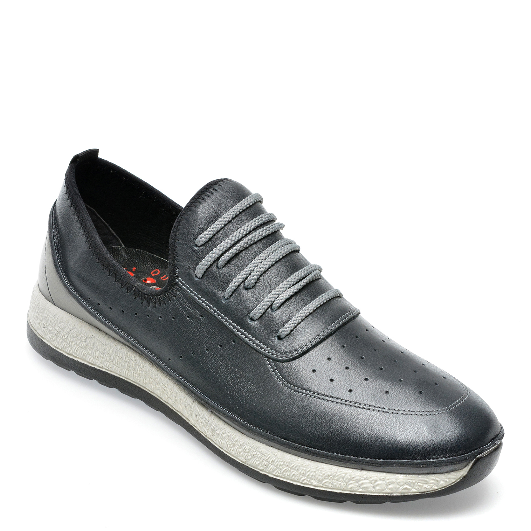 Pantofi OTTER bleumarin, 22171, din piele naturala /barbati/pantofi imagine noua 2022