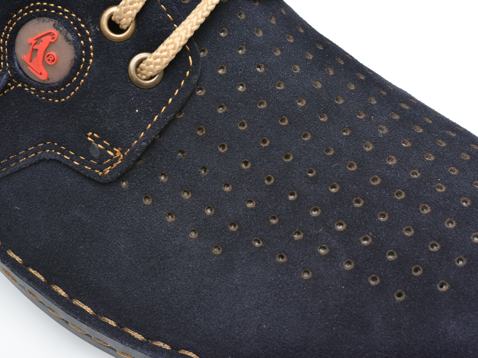 Poze Pantofi OTTER bleumarin, 9560, din piele intoarsa otter.ro