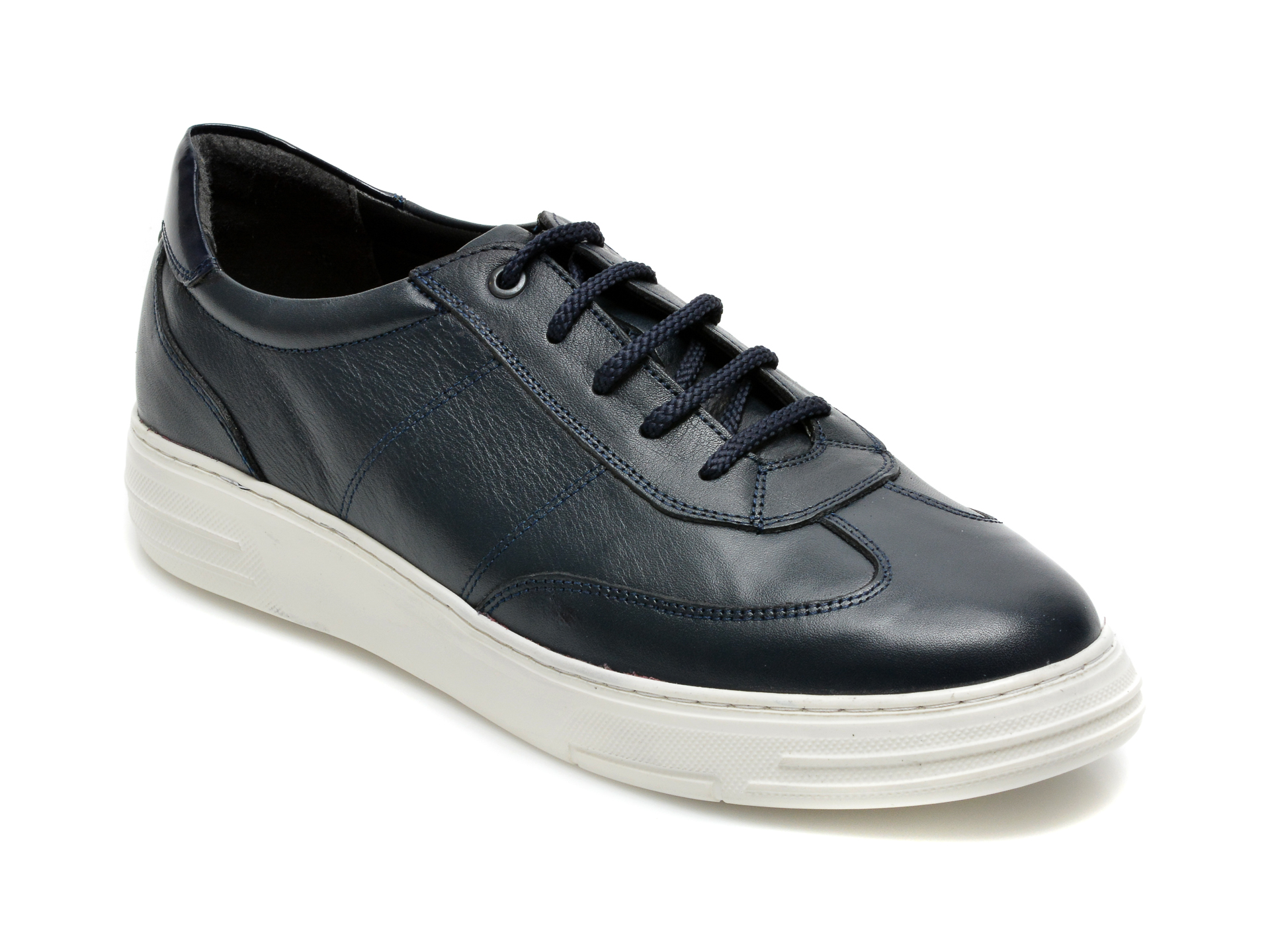 Pantofi OTTER bleumarin, E193, din piele naturala Otter poza reduceri 2021