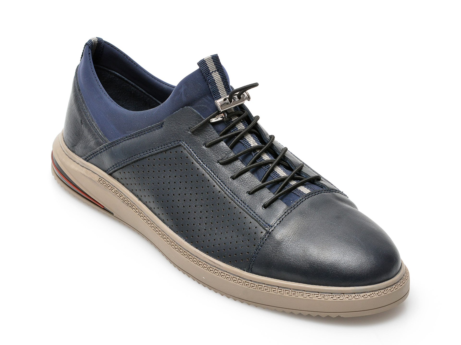 Pantofi OTTER bleumarin, M63899, din piele naturala 2023 ❤️ Pret Super Black Friday otter.ro imagine noua 2022