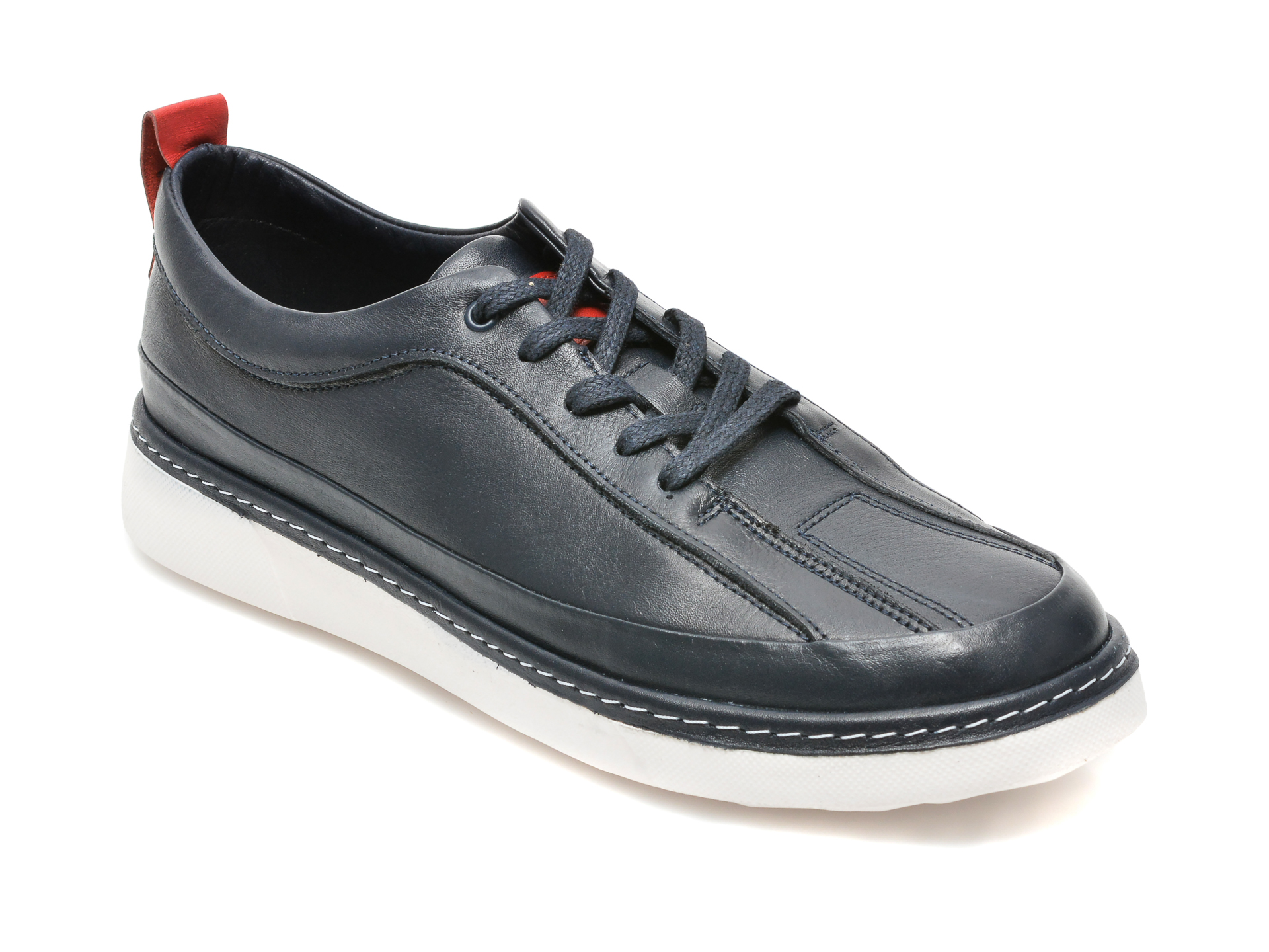 Pantofi OTTER bleumarin, M6416, din piele naturala Otter imagine 2022 reducere