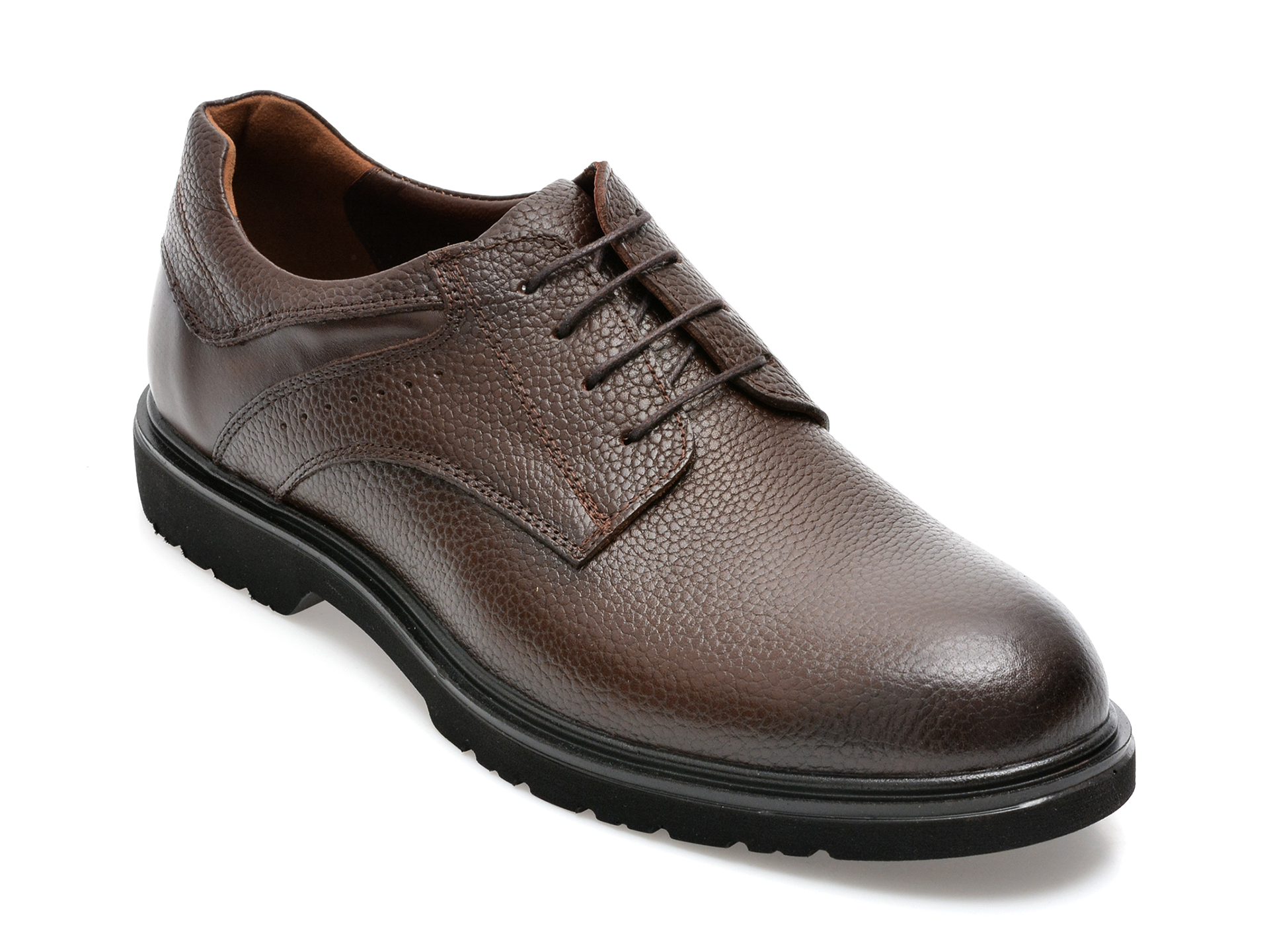 Pantofi OTTER maro, 40402, din piele naturala