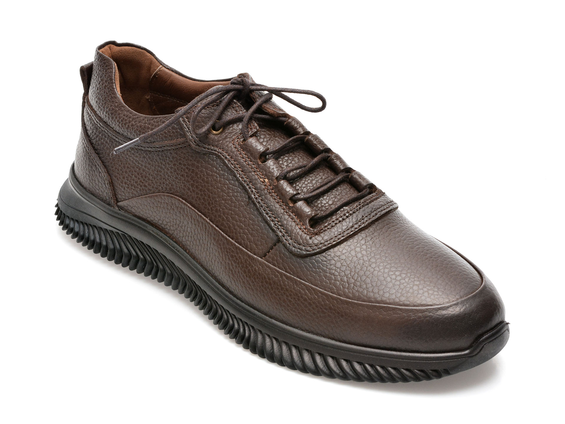 Pantofi OTTER maro, 40422, din piele naturala