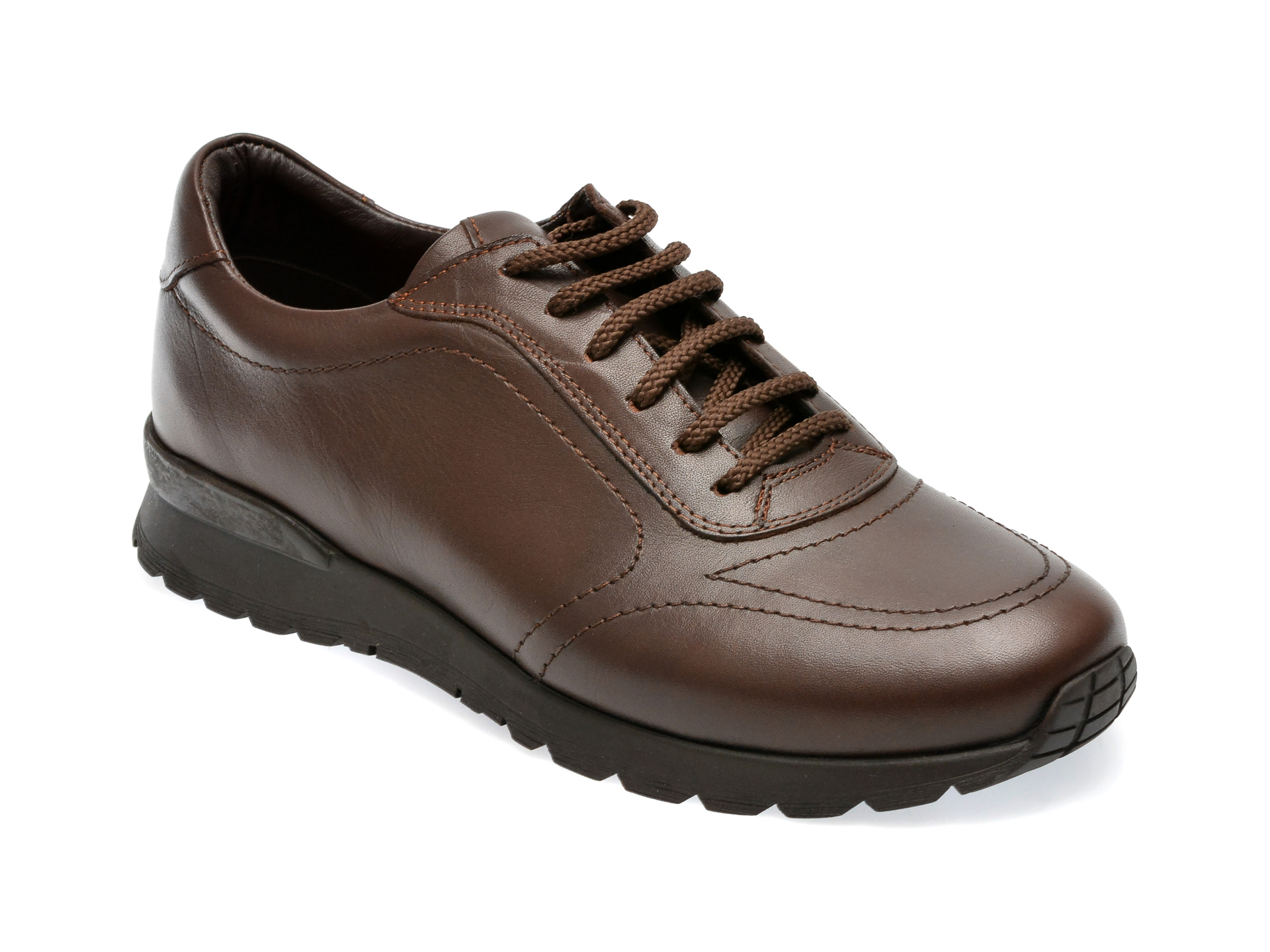 Pantofi OTTER maro, 54521, din piele naturala /barbati/pantofi