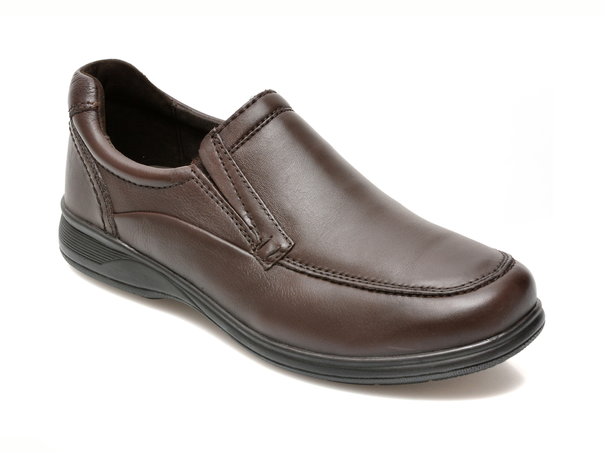 Pantofi OTTER maro, 570, din piele naturala Otter imagine 2022 reducere