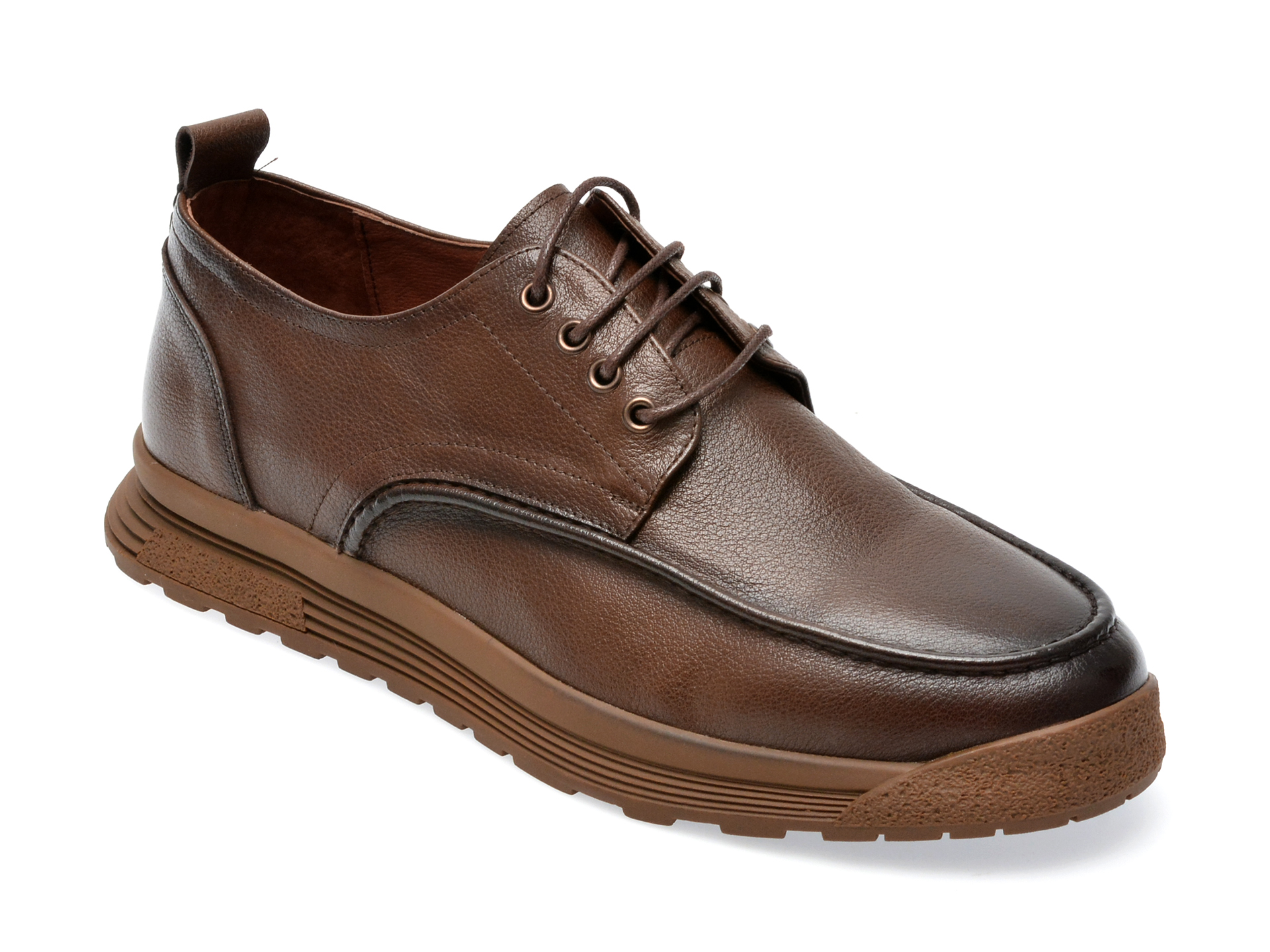 Pantofi OTTER maro, 71272, din piele naturala /barbati/pantofi imagine super redus 2022