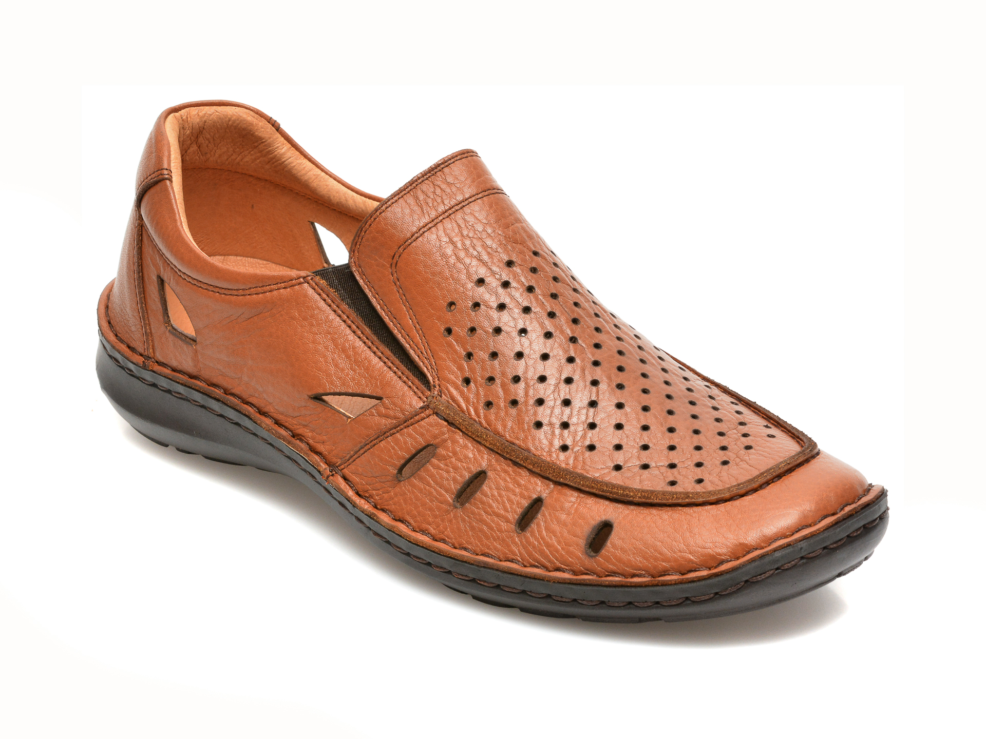 Pantofi OTTER maro, 9584, din piele naturala Otter poza reduceri 2021